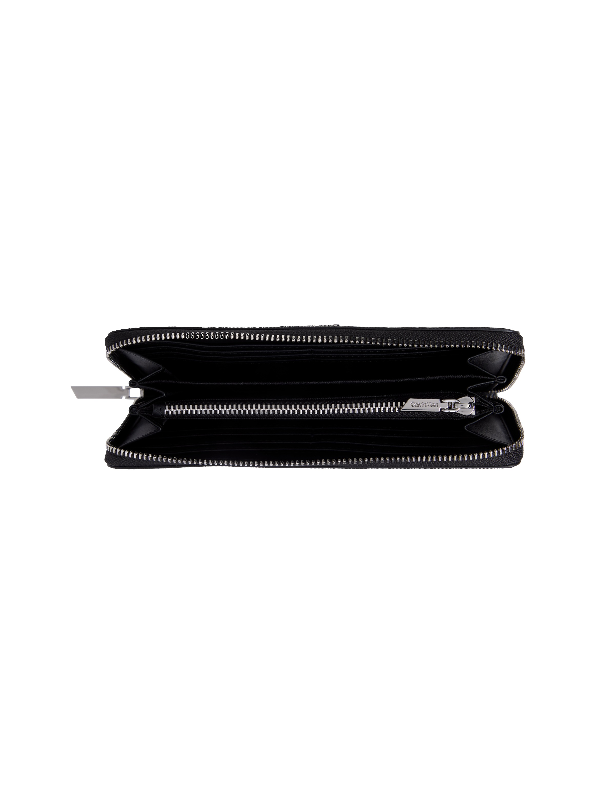 Calvin Klein Geldbörse "Ruched LONG L-ZIP", Damen Geldbeutel, Portemonnaie günstig online kaufen