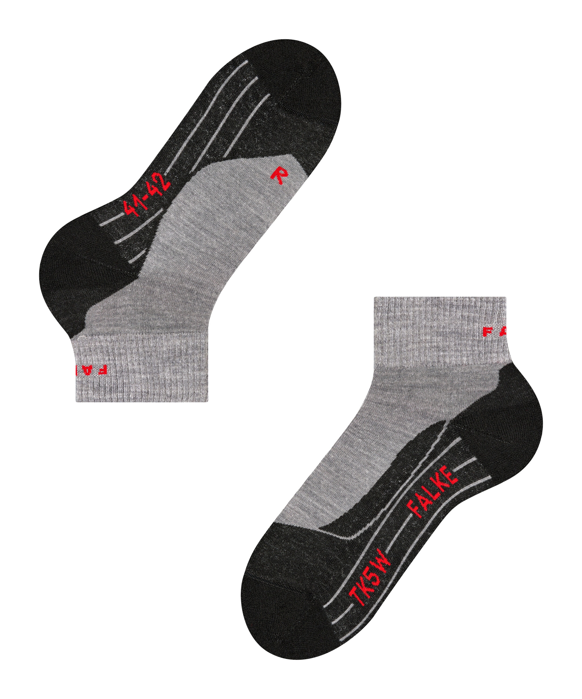 FALKE Wandersocken »TK5 Wander Short« für Freizeitwandern, knöchellange Form, mit flacher Zehennaht