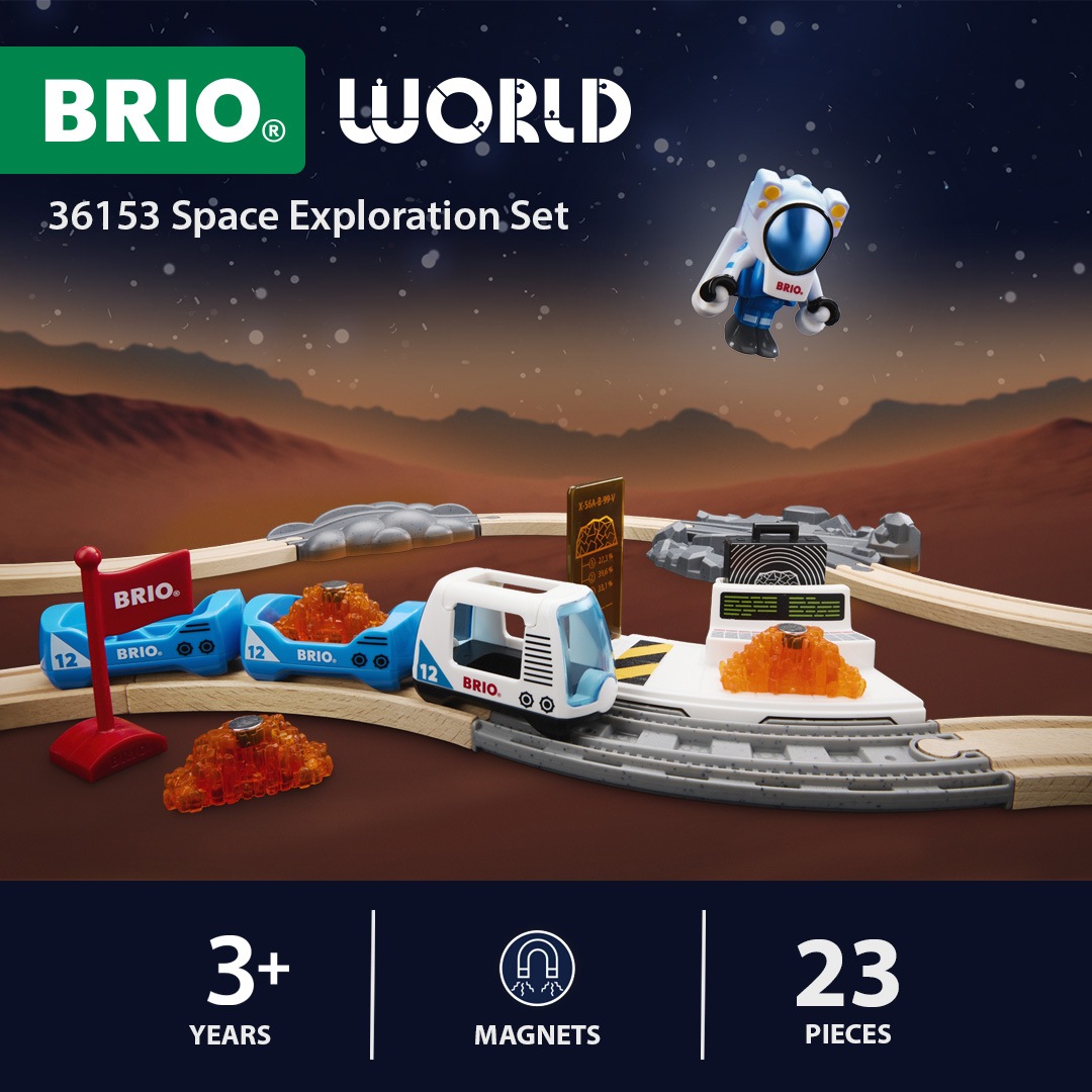 BRIO® Spielwelt »BRIO World - Weltraumforschungs-Set (36153)«