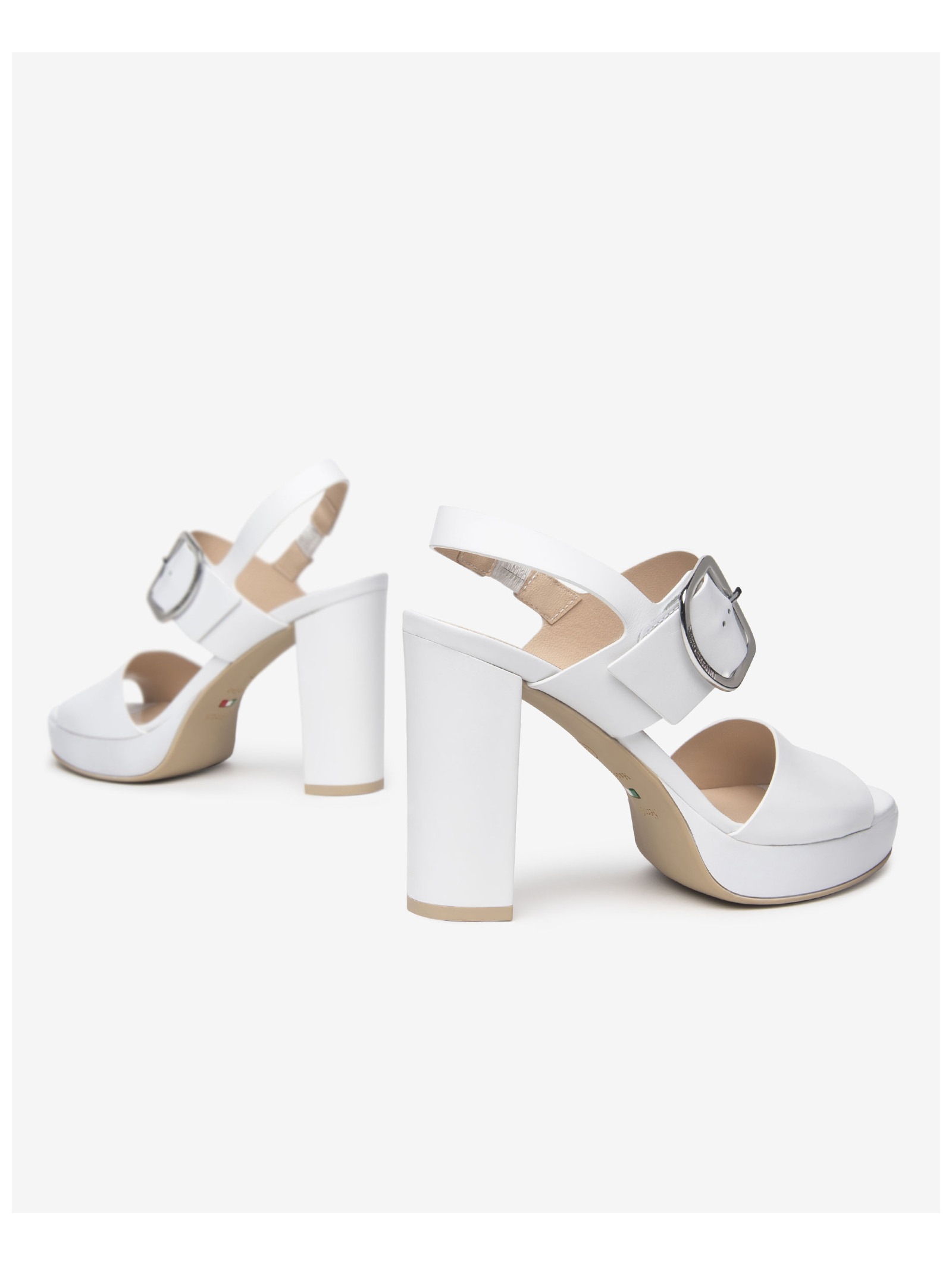 Nero Giardini High-Heel-Sandalette »Nero Giardini Sandalen Leder«