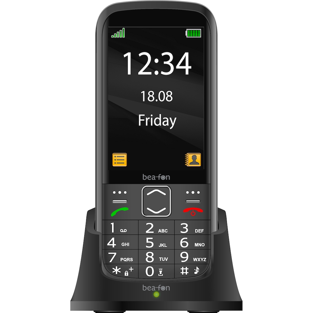 Beafon Handy »SL270«, Schwarz, 8,9 cm/3,5 Zoll, 3 MP Kamera