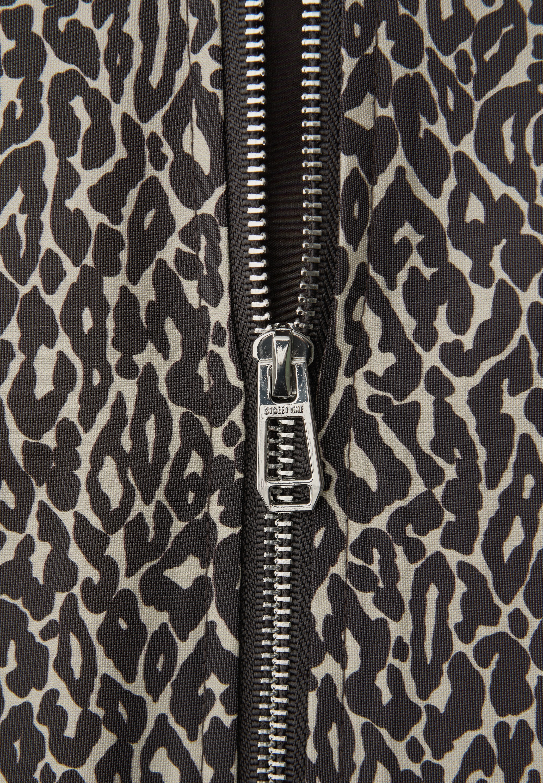 STREET ONE Blouson ohne Kapuze Rundhalsausschnitt