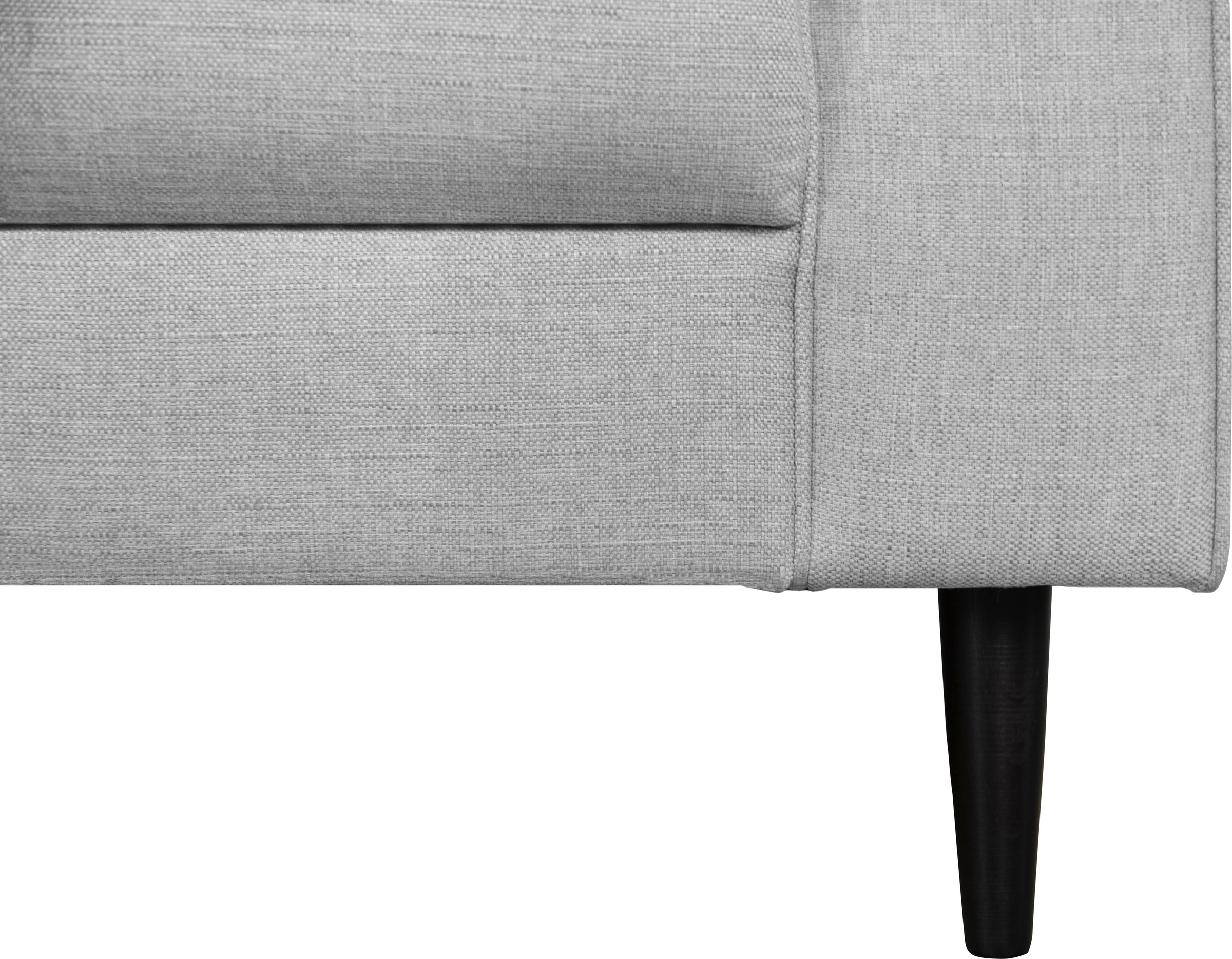 Home affaire Ecksofa »VEYRAS L-Form, hoher Sitzkomfort, Maße B/T/H: 230/150/76 cm«, mit Wellenunterfederung, incl. Rückenkissen und Zierkissen