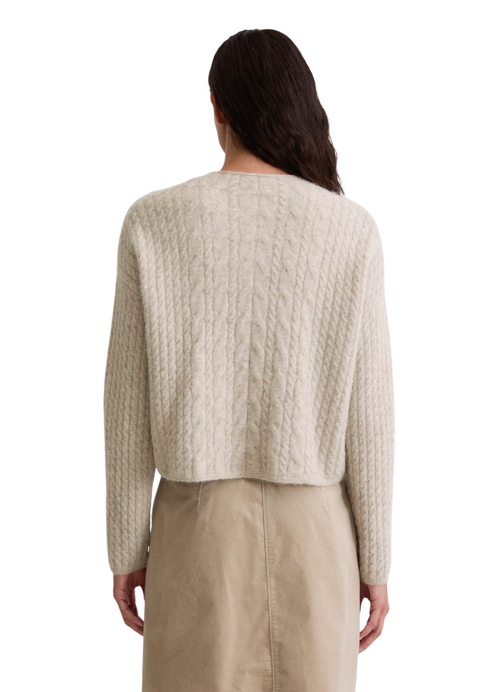 Thumbnail - Marc OPolo Cardigan "aus softem Wolle-Alpakawolle-Mix"