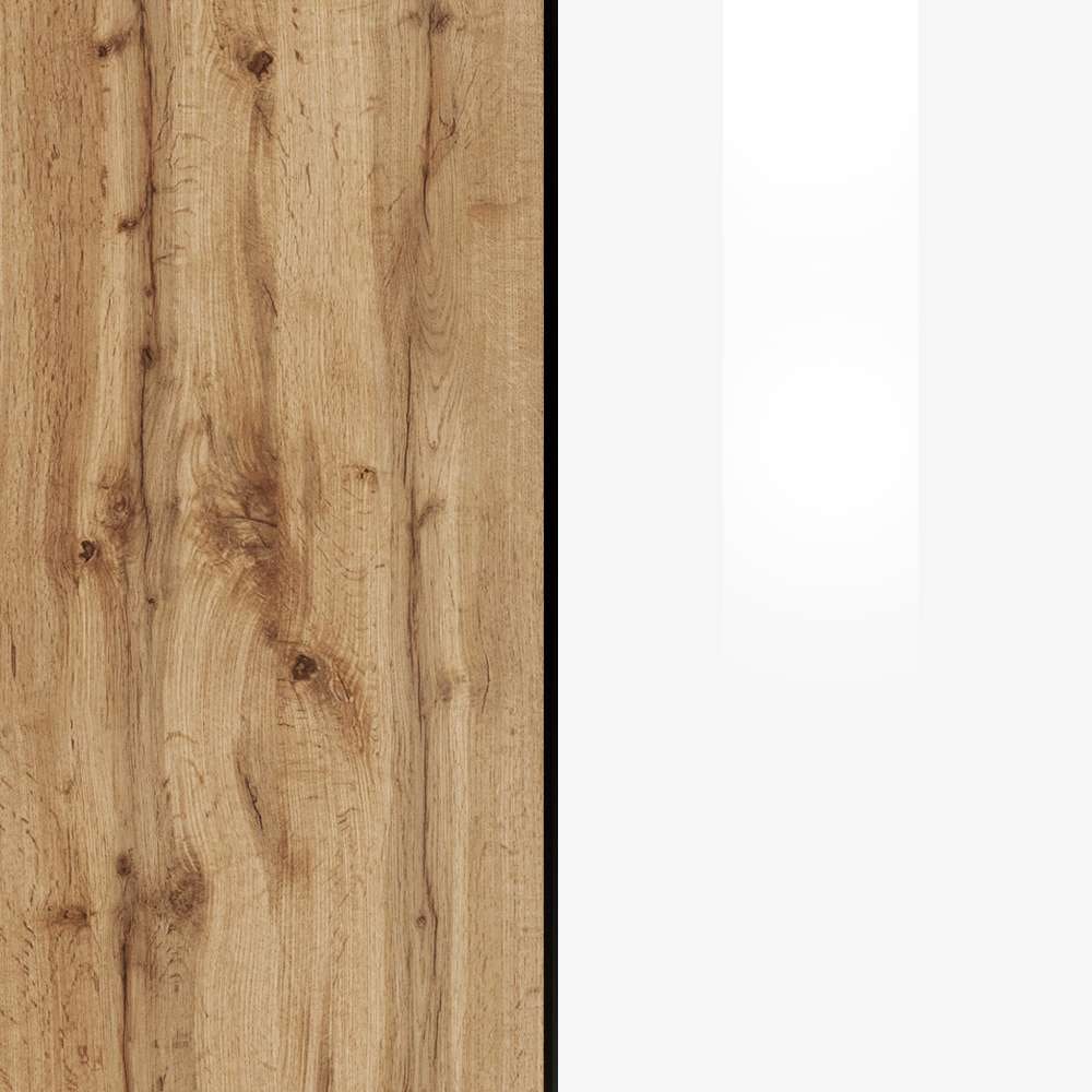 INOSIGN Lowboard »Lowboard ISEO,Lowboard,TV-Kommode,TV-Möbel,TV-Bank« 1 Stk. tlg. stehend/hängend, 1 Klappe, 2 Türen HG lackiert, 3 Fächer, B 210 cm