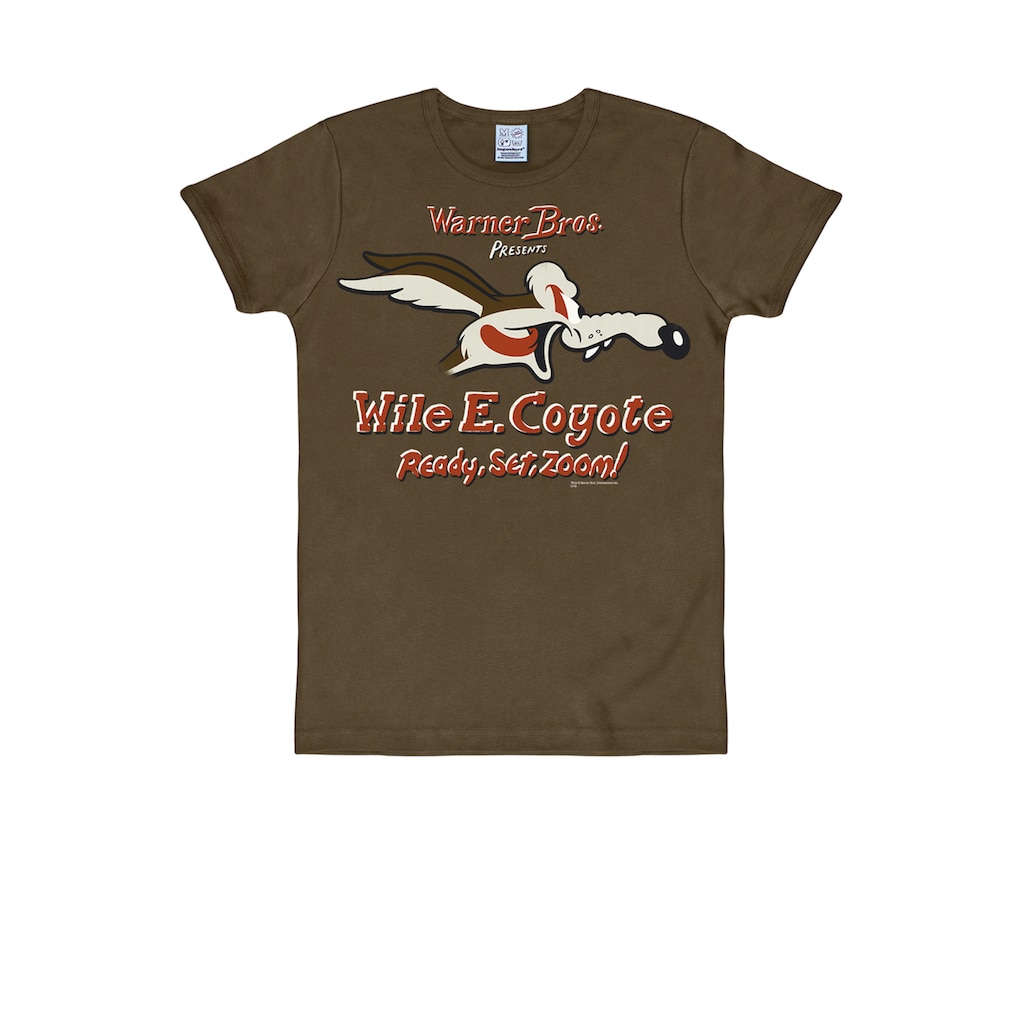 LOGOSHIRT T-Shirt »Coyote Looney Tunes«