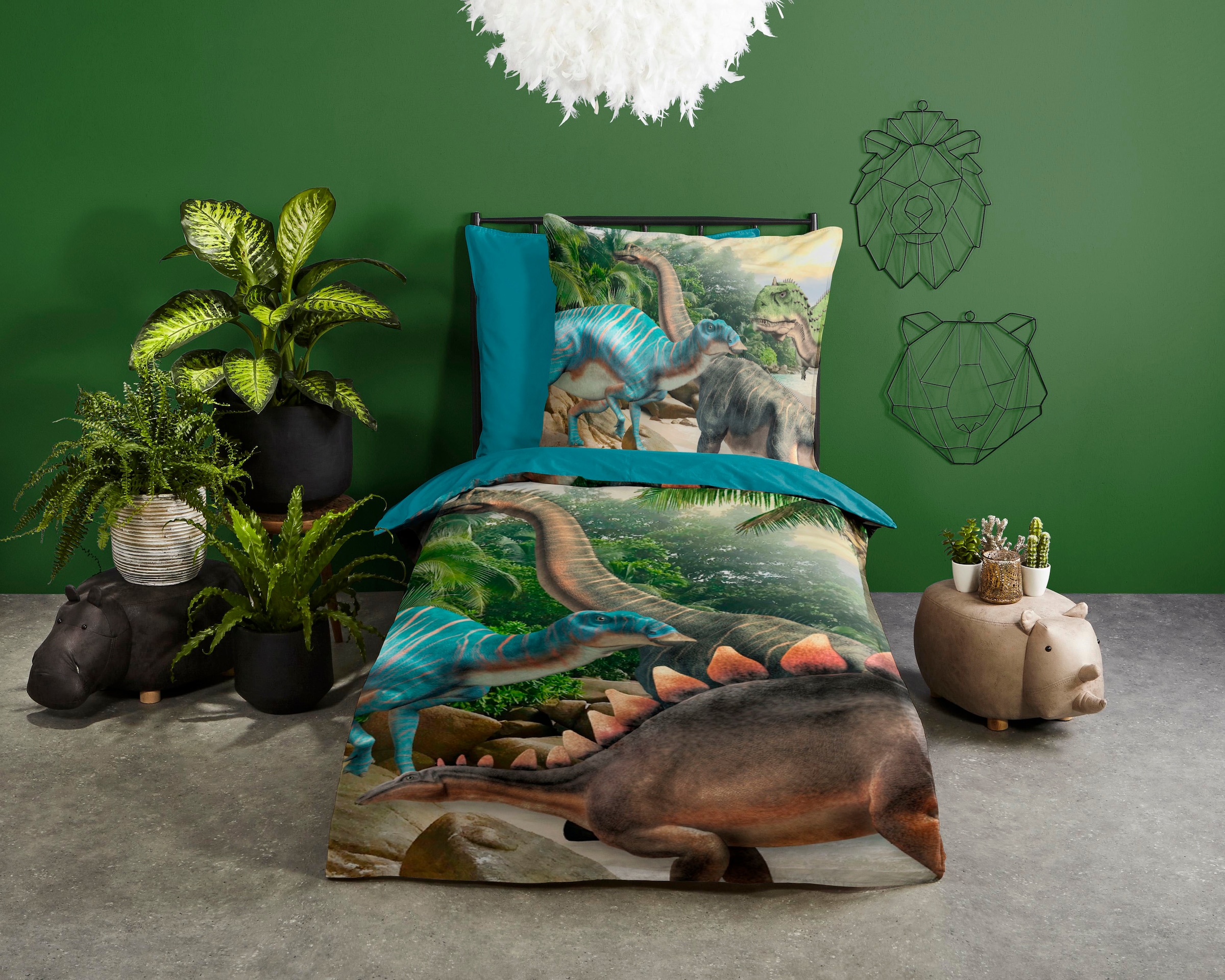 PURE luxury collection Kinderbettwäsche "Neneh" 2 Stk. 135x200, Pflegeleich günstig online kaufen