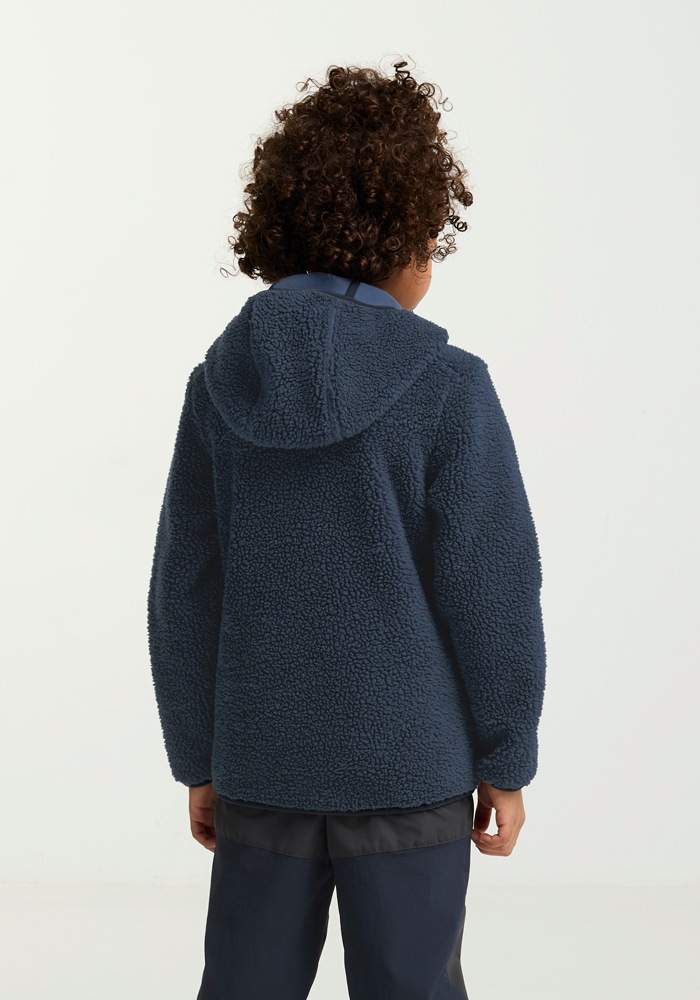 Jack Wolfskin Fleecejacke »MOOMIN ICE CURL K«, mit Kapuze