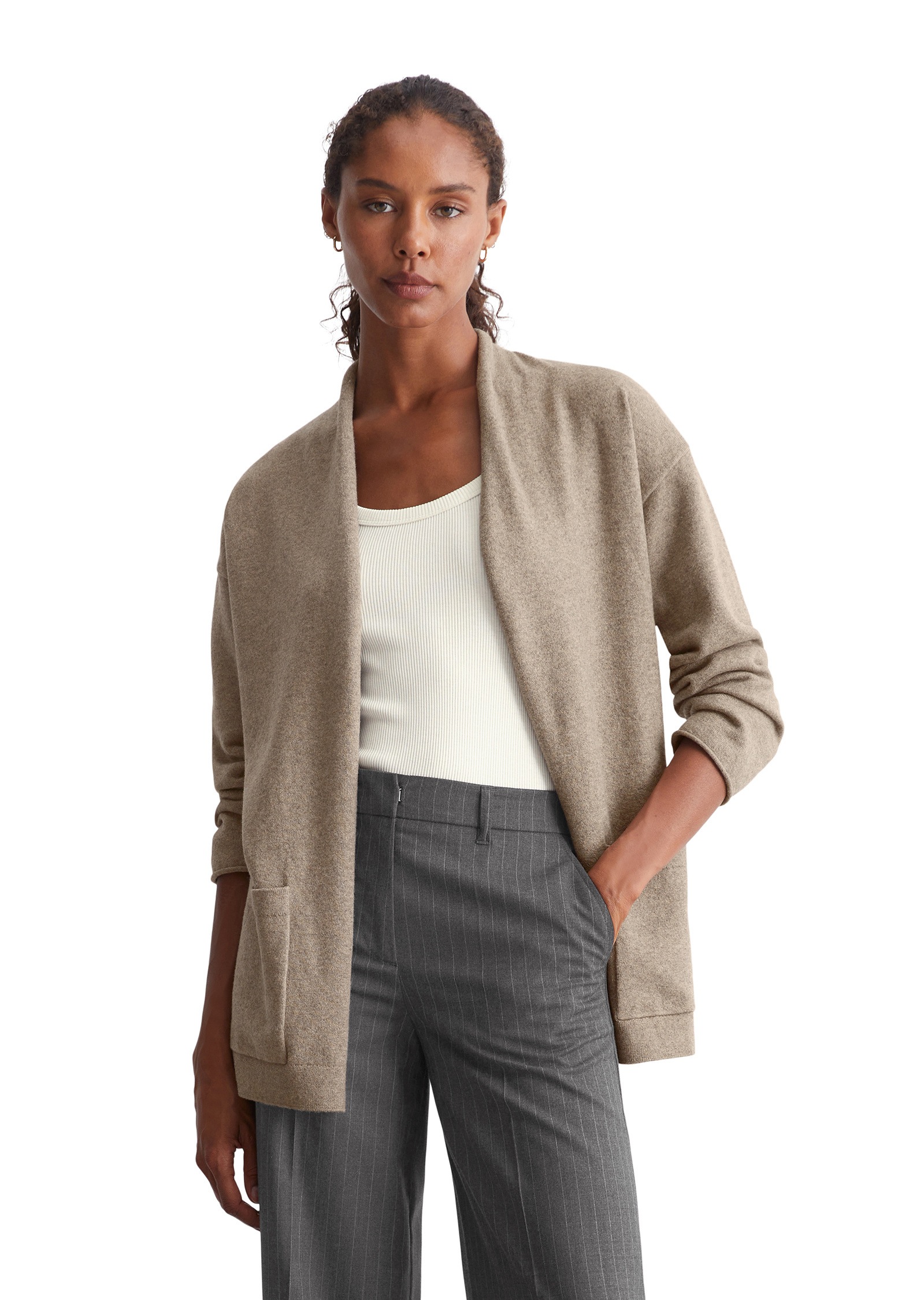 Marc OPolo Cardigan "aus Cotton Wool Stretch"