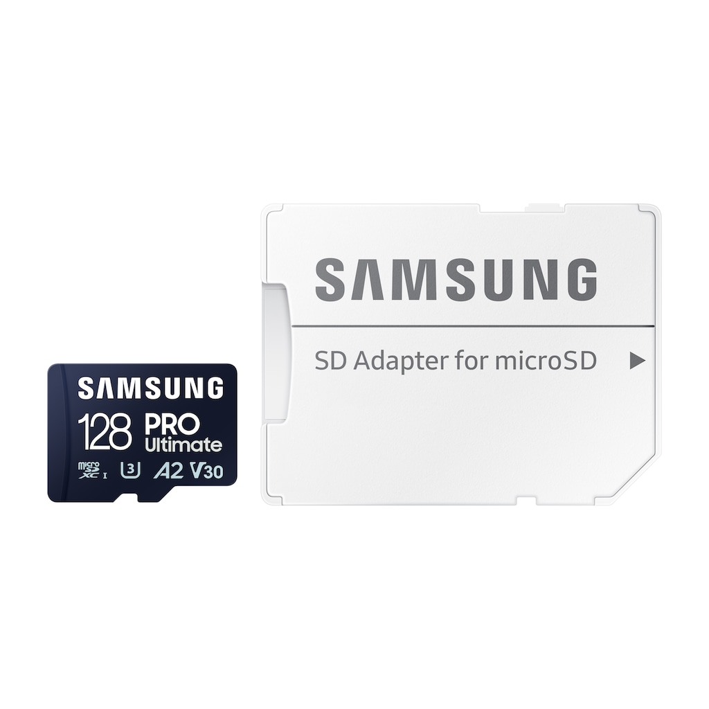 Samsung Speicherkarte »Pro Ultimate MicroSD«, (200 MB/s Lesegeschwindigkeit), mit SD-Adapter