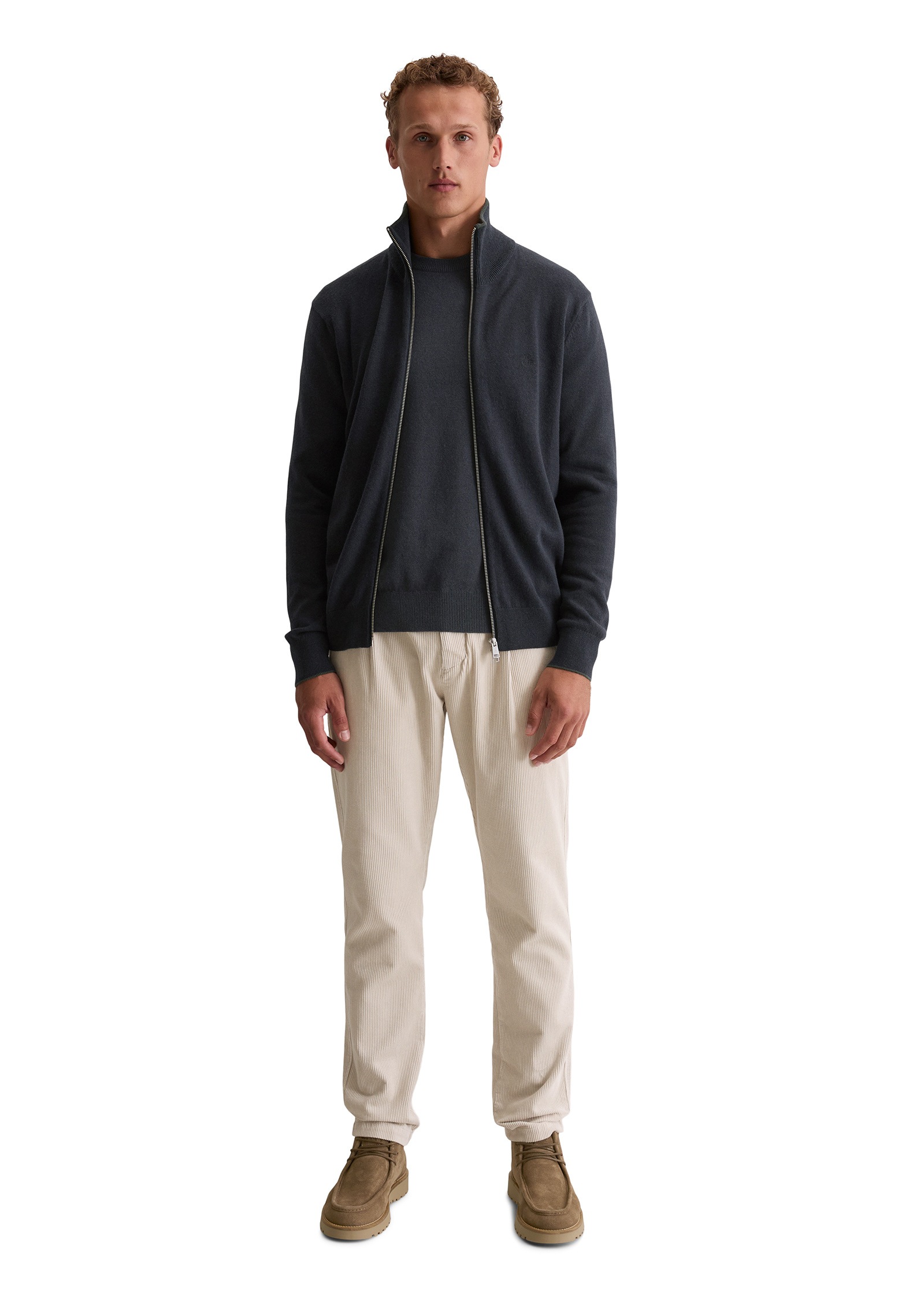 Marc O'Polo Cardigan »aus Bio-Baumwoll-Schurwoll-Mix«