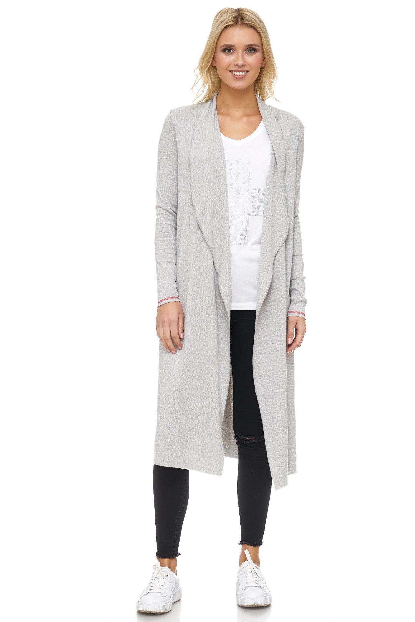 Decay Strickjacke, mit Paris-Aufdruck