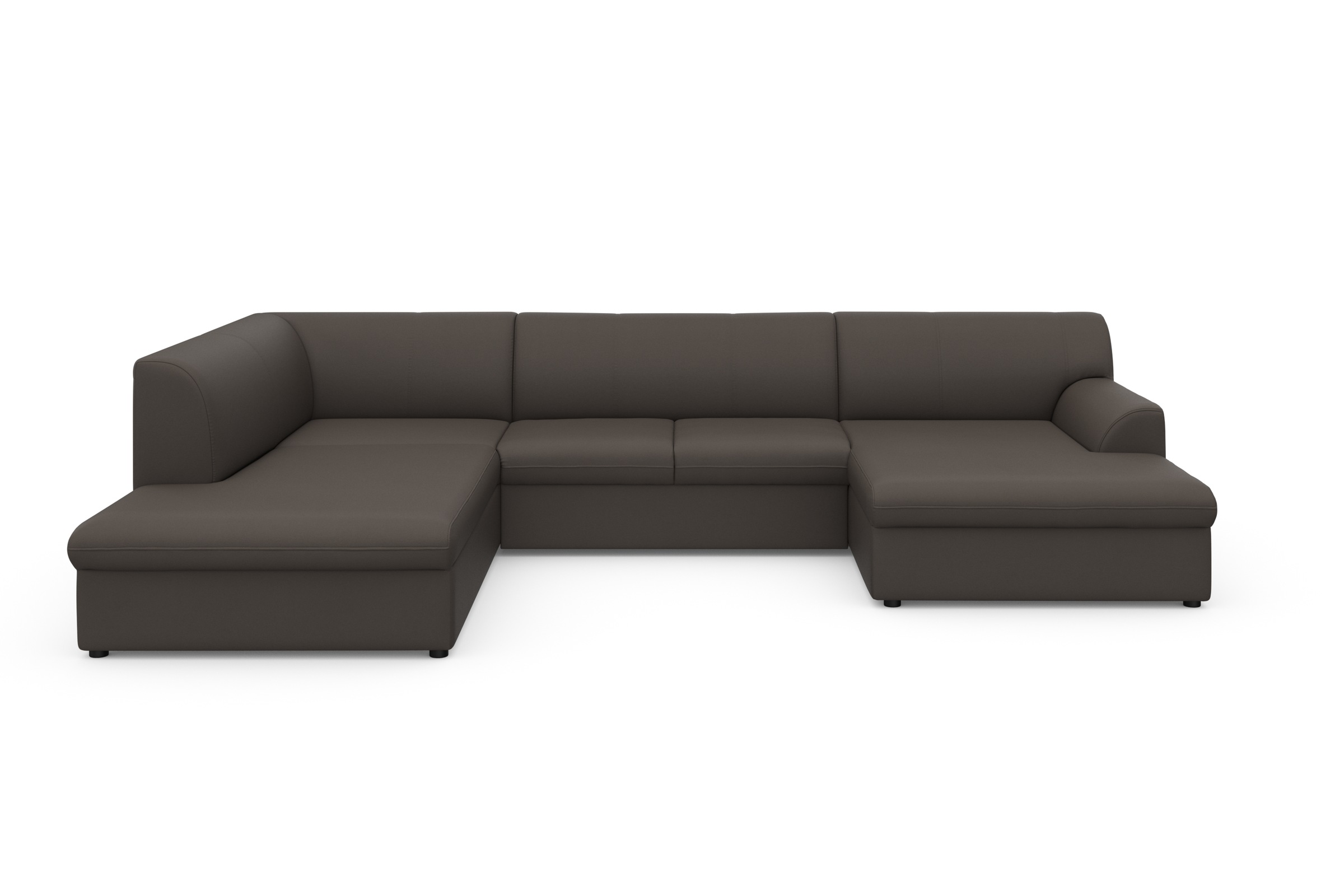 DOMO collection Wohnlandschaft "Topper, elegant und zeitlos, komfortabel, U günstig online kaufen