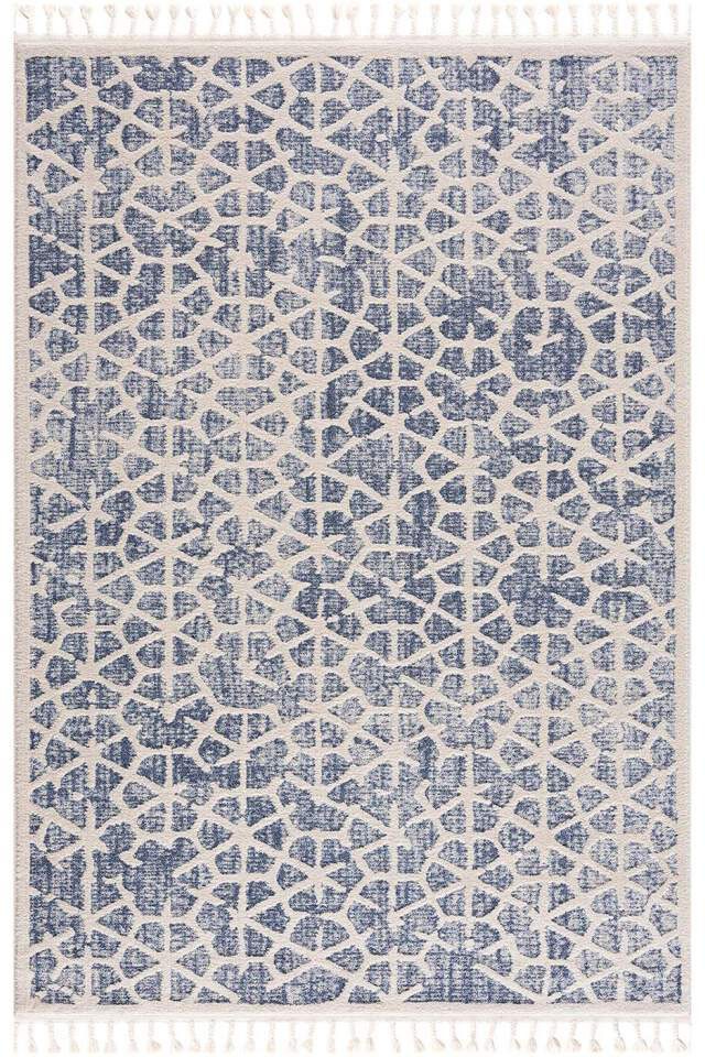 Carpet City Teppich »Art 1271« rechteckig 7 mm Höhe Läufer, Kurzflor, Skandi-Muster, ideal für Wohnzimmer & Schlafzimmer