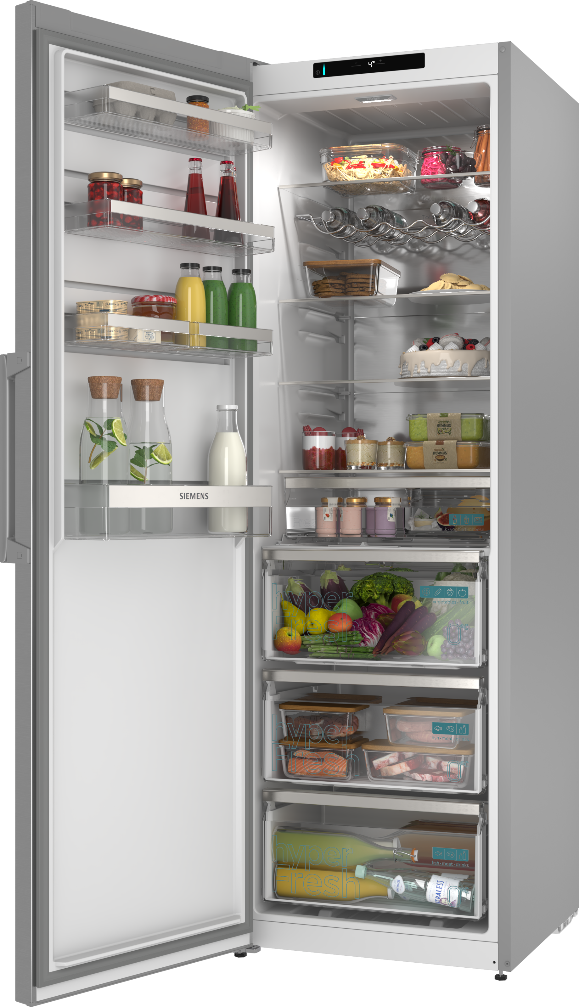 SIEMENS Kühlschrank iQ300 »KS36NVICG« 186,2 cm hoch 59,5 cm breit