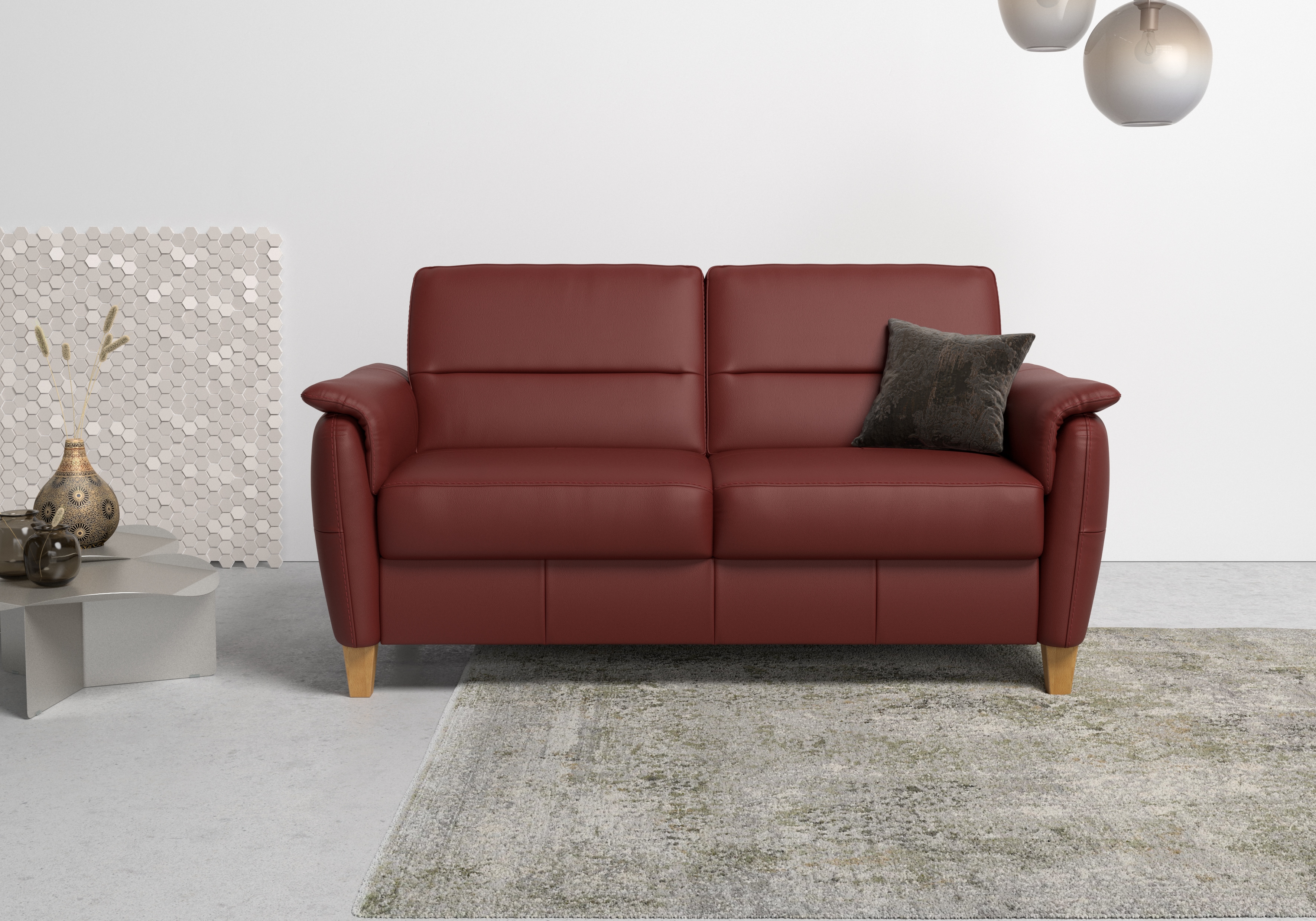 Home affaire 2,5-Sitzer "Palmera, B: 179 cm" mit Federkern