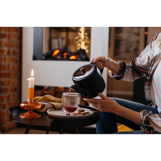 Bredemeijer Teekanne »Boston«, 1,1 l, matt schwarz in Holzoptik kaufen |  BAUR