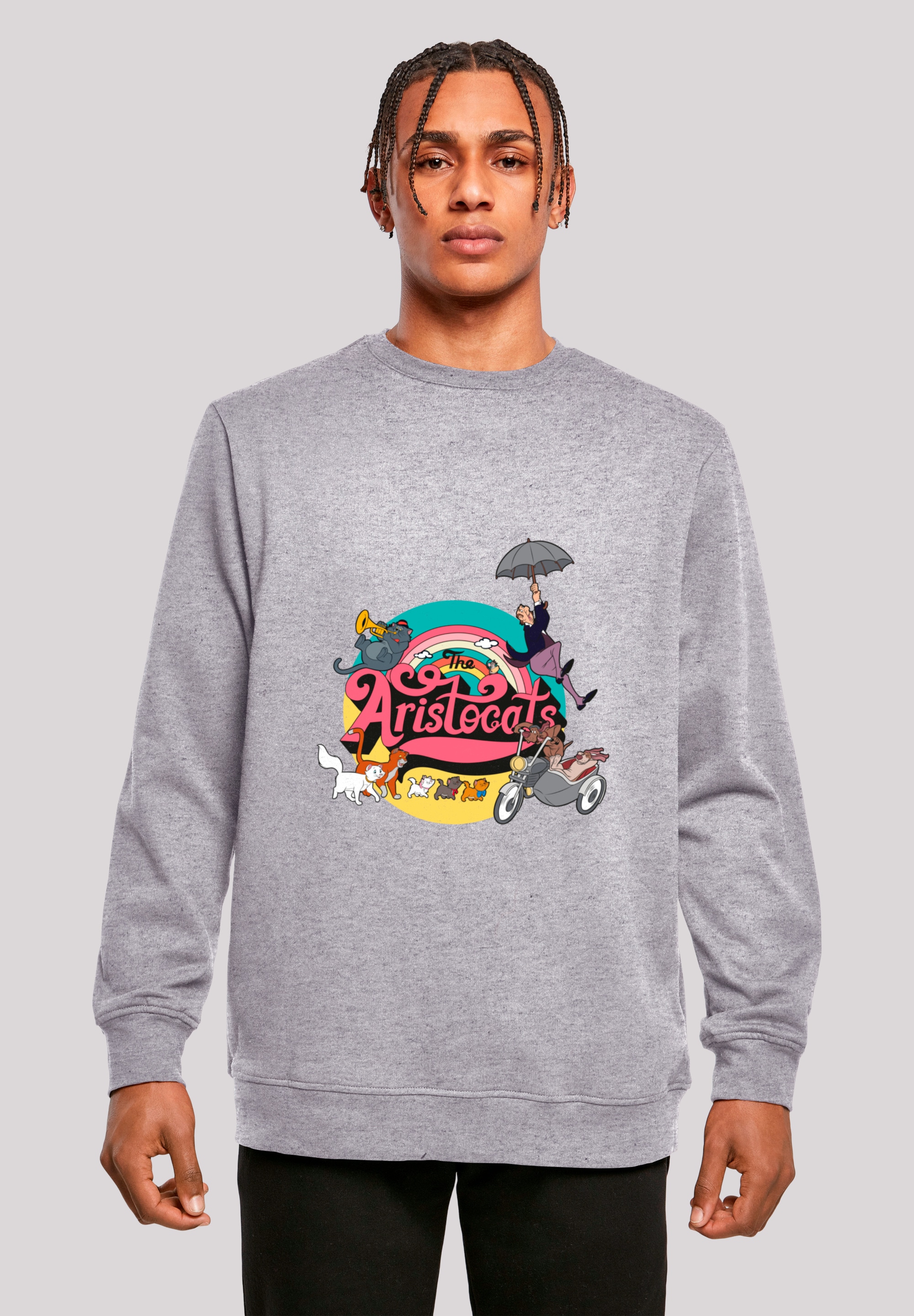 F4NT4STIC Sweatshirt "Disney Aristocats Rainbow Fun", Premium Qualität günstig online kaufen