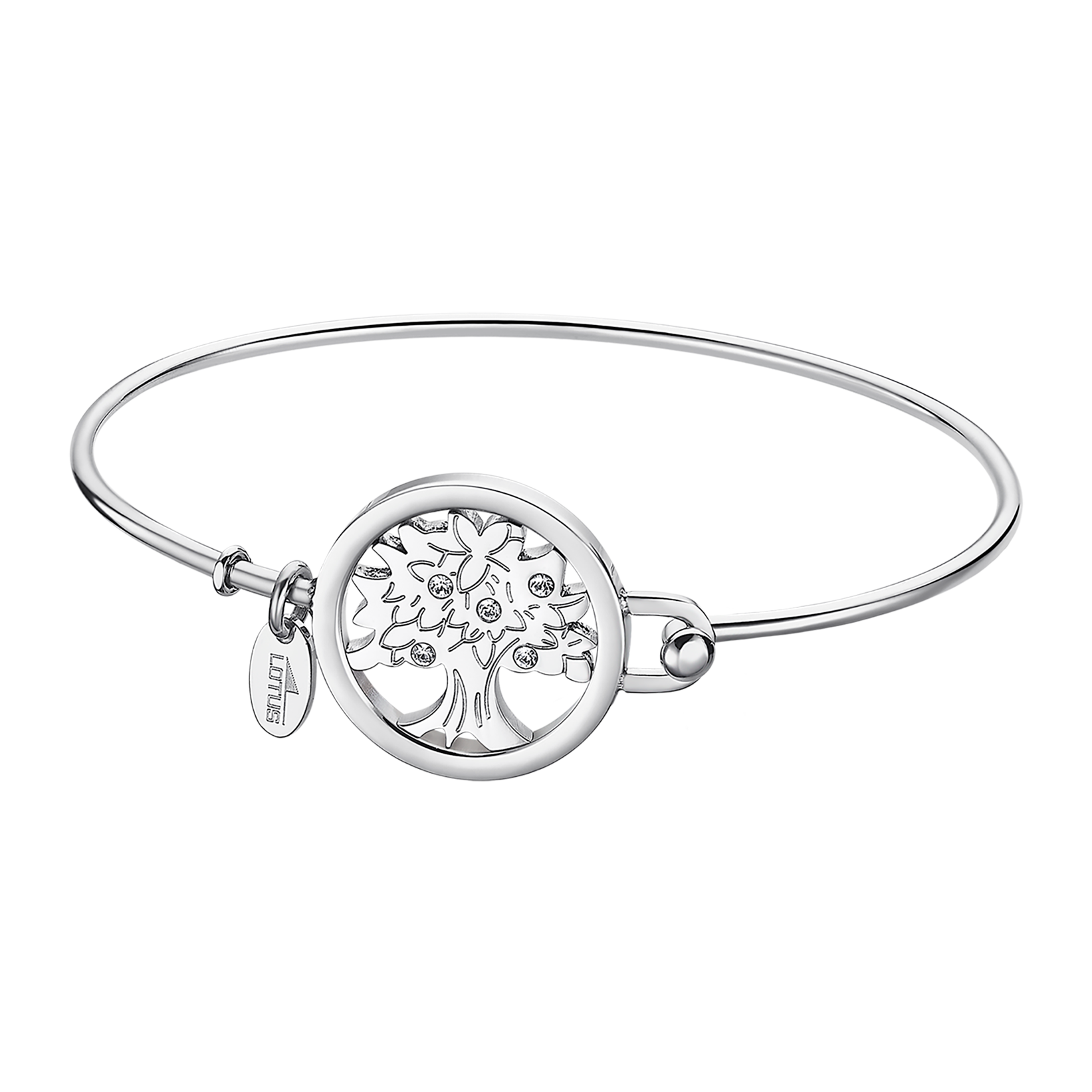 Lotus Armreif »Essentials - Baum des Lebens« mit Glasstein