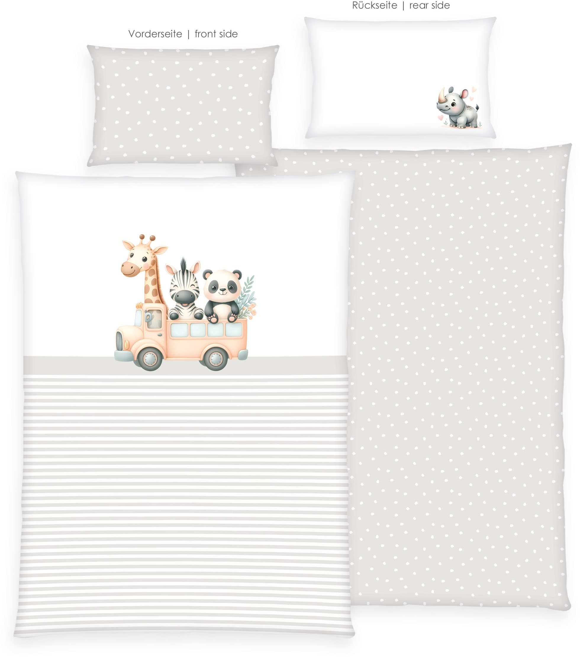 Baby Best Babybettwäsche »babybest Adventure Buddies«