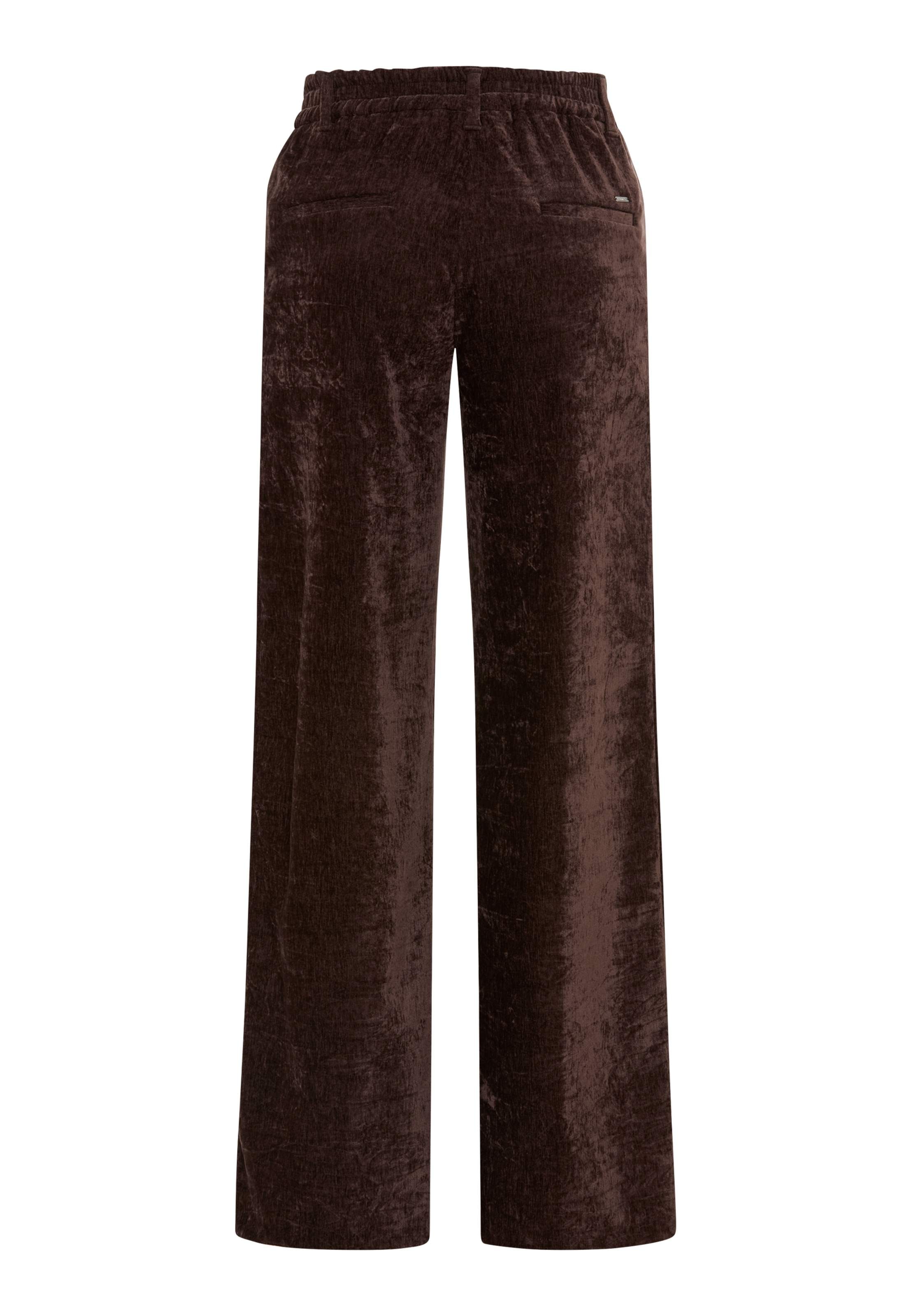 Brax 5-Pocket-Hose »Style MAINE«  Velvet: Palazzohose im Wide Leg