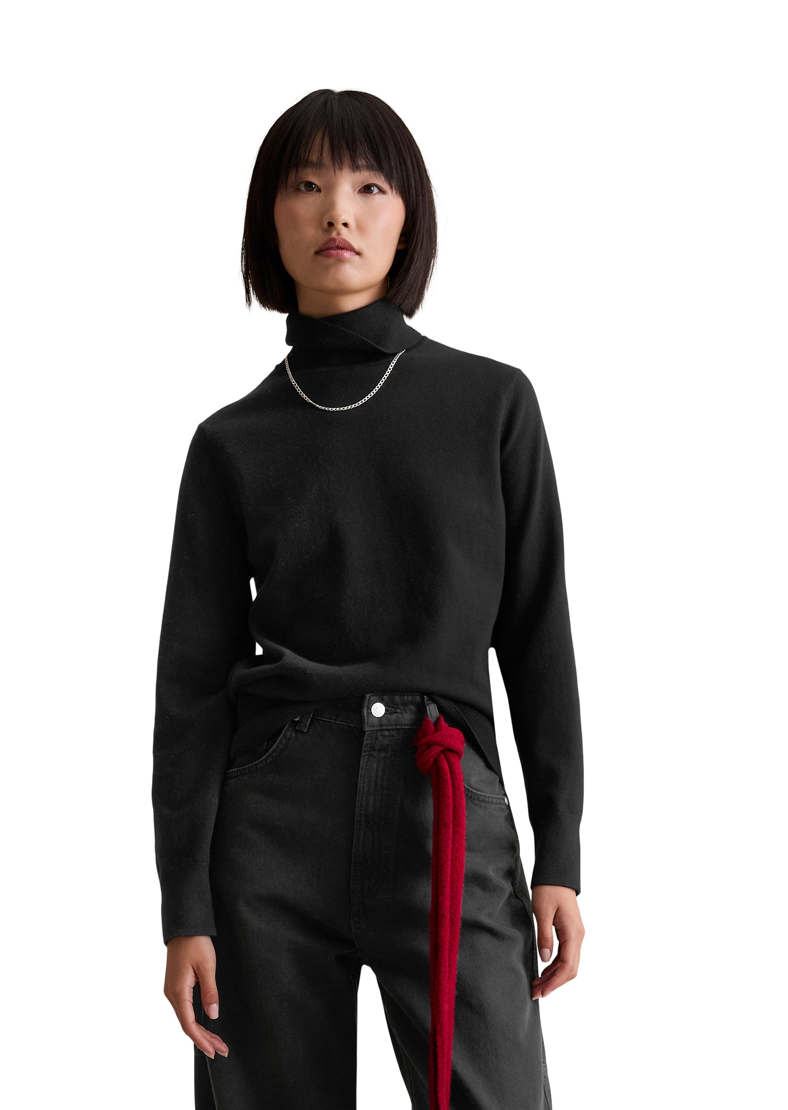 Marc OPolo DENIM Rollkragenpullover Feinstrick, Basic, normale Passform günstig online kaufen