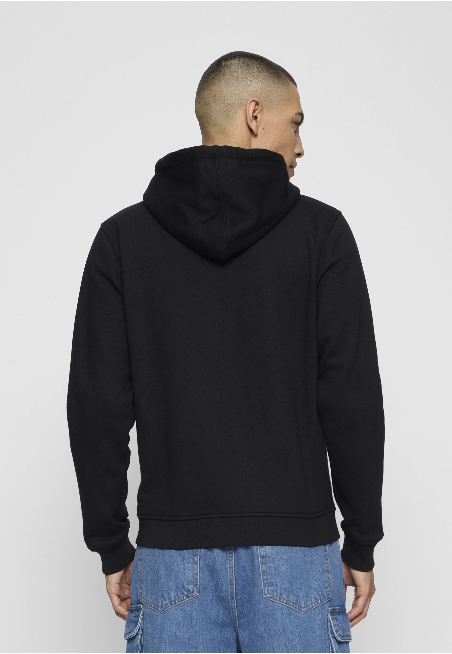 URBAN CLASSICS Strickpullover »Urban Classics Herren 2-tone Zip Hoody« 1 Stk.