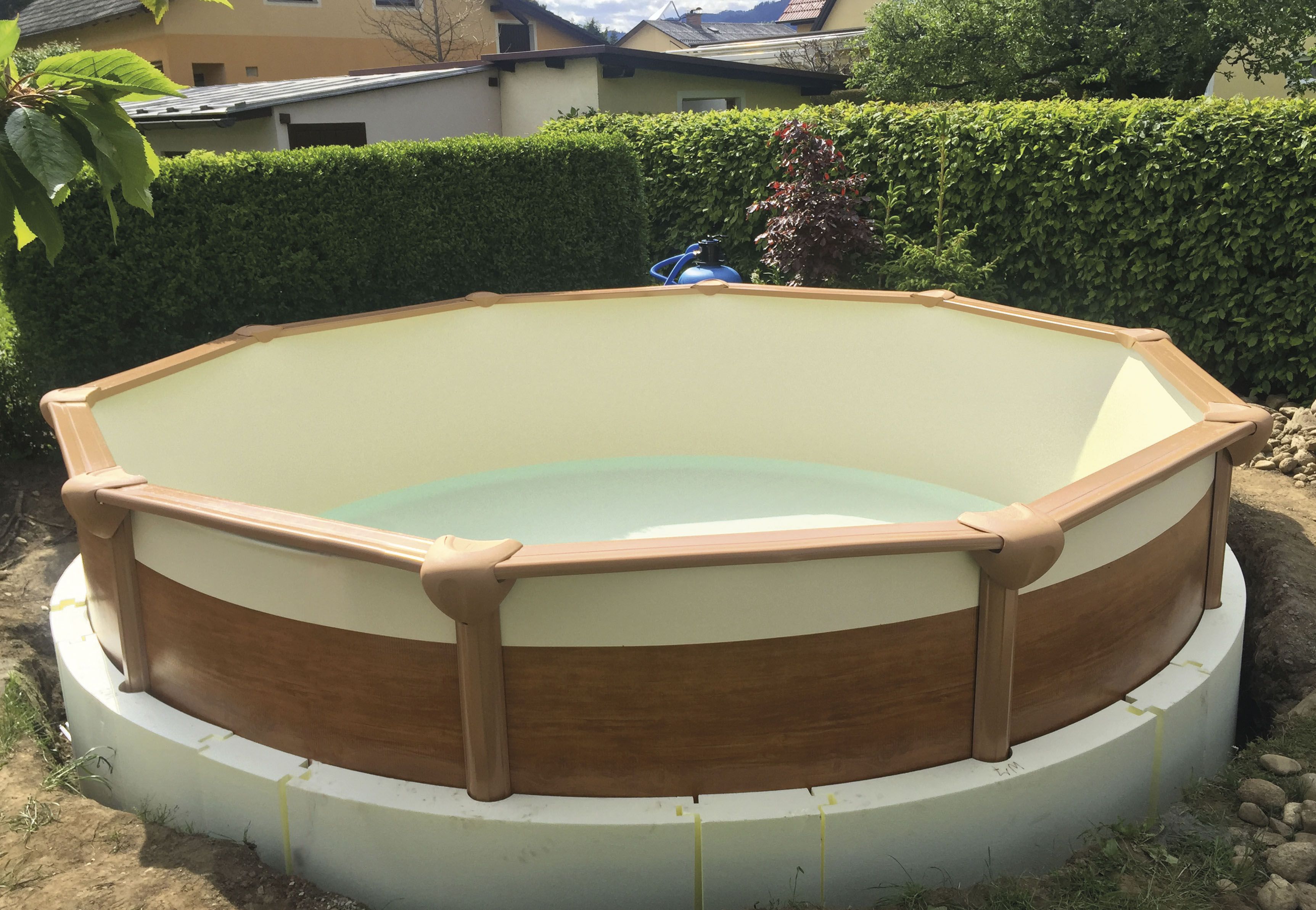 Thumbnail - KWAD Poolwandisolierung "Pool Protector T60" 10 Stk. tlg. für Rundbecken ØxH: 360x132 cm