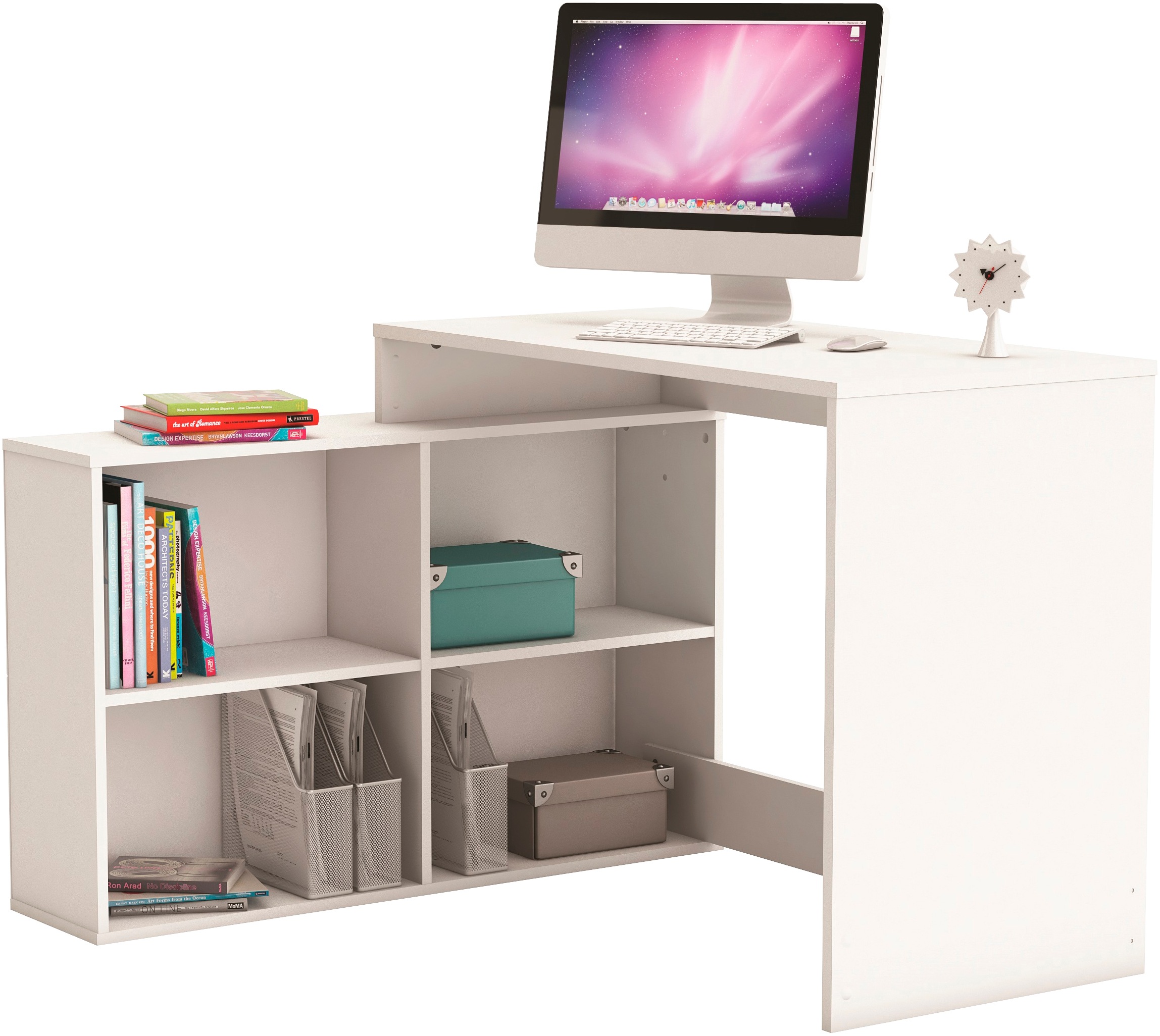 Demeyere GROUP Schreibtisch »CORNER Eckschreibtisch«, Funtionales Design