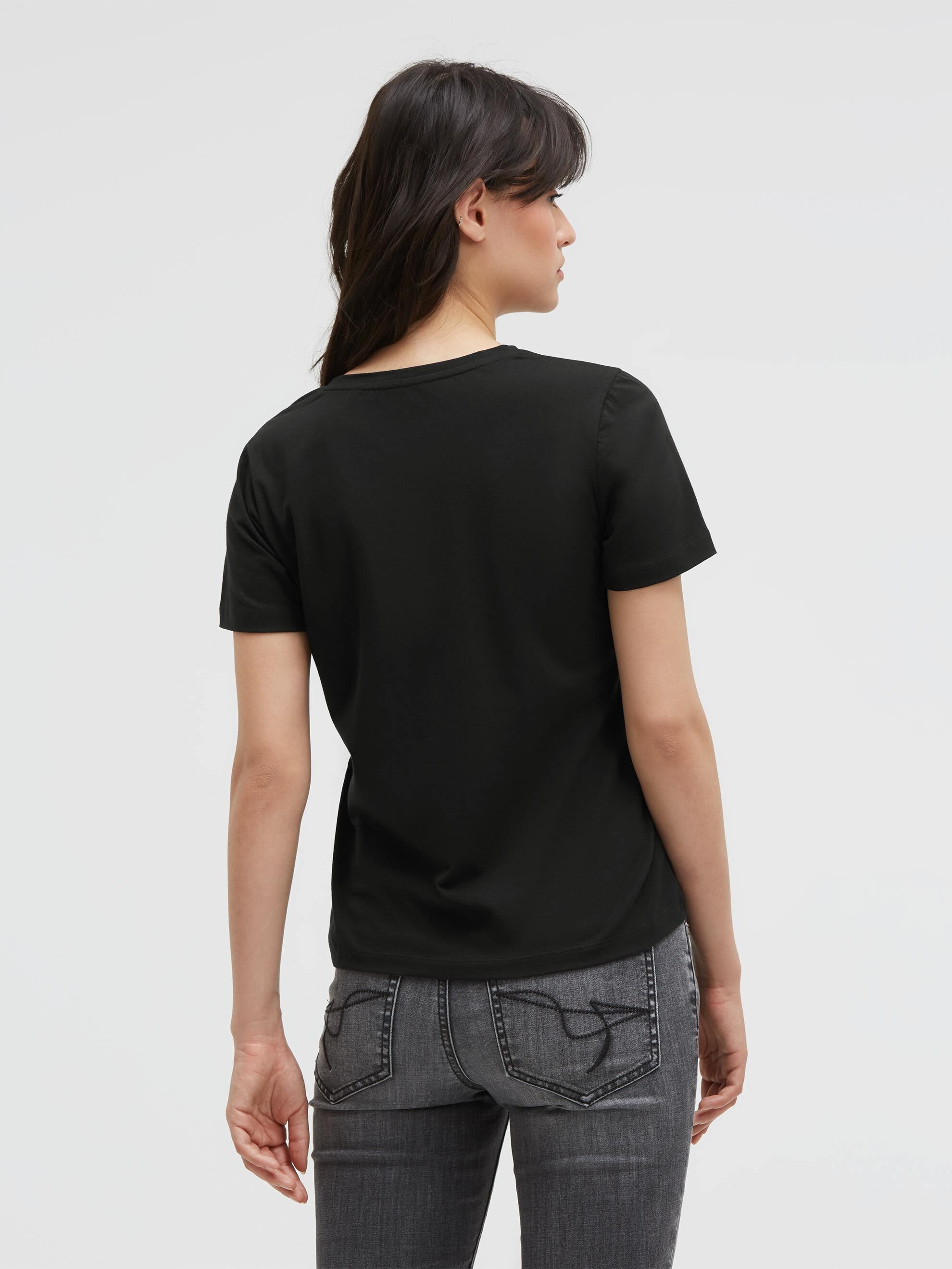 SOCCX Rundhalsshirt mit Necktape