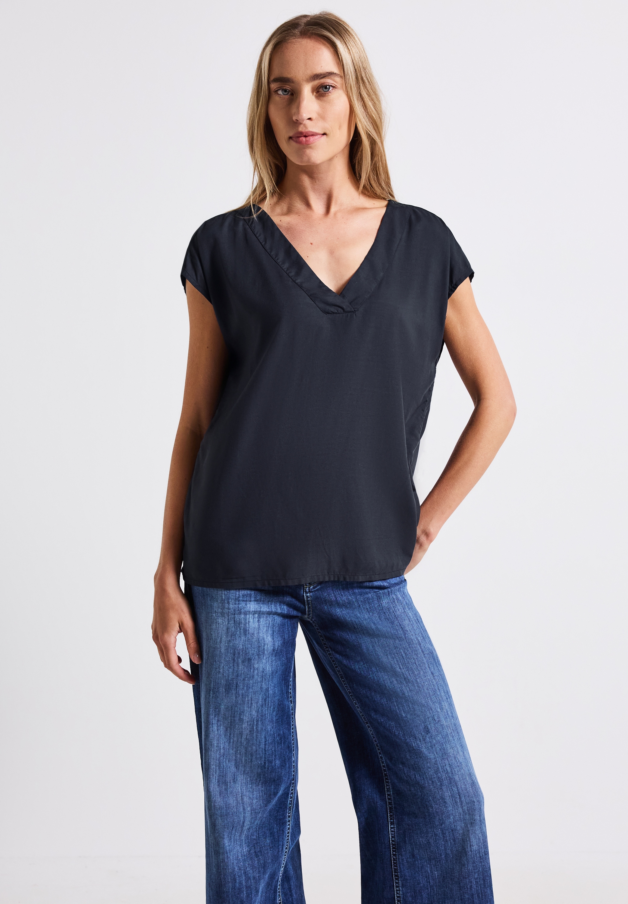 STREET ONE Shirtbluse, aus softer Viskose günstig online kaufen