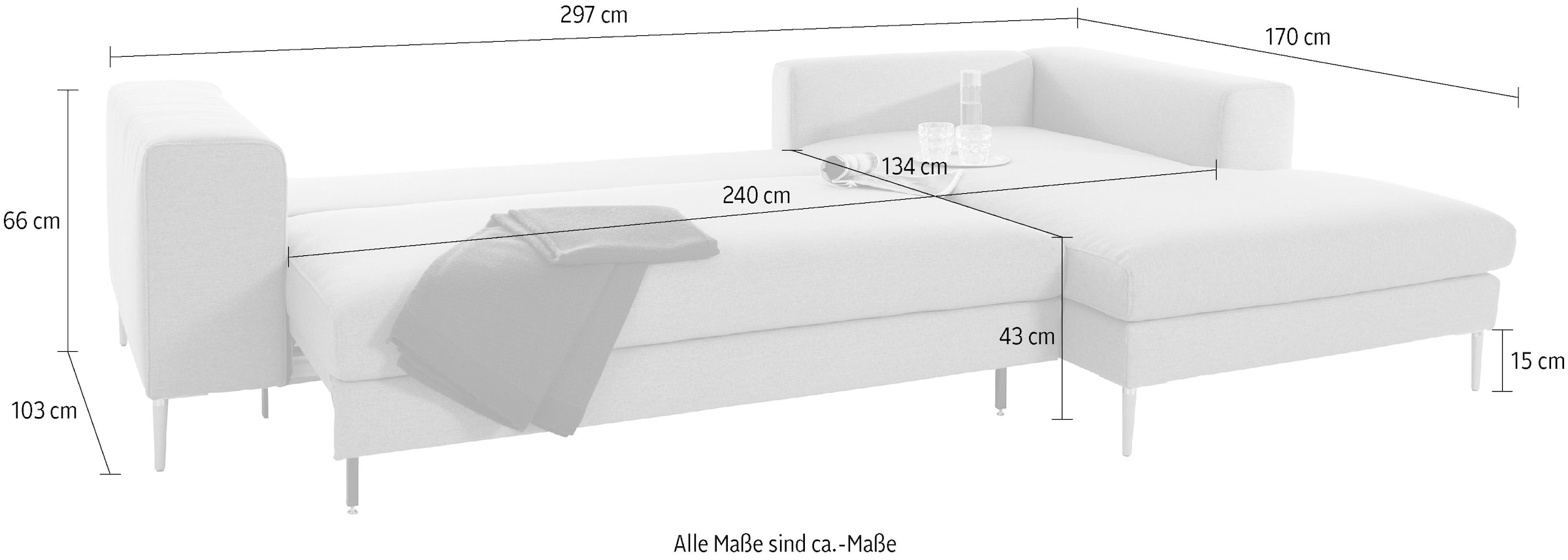 OTTO products Polsterecke »Finnja, L-Form«