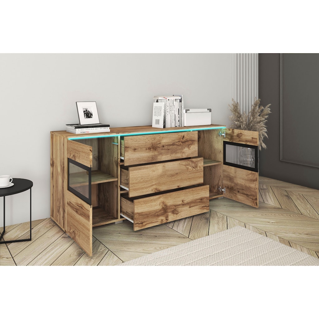 INOSIGN Sideboard »Vera«, Breite 150 cm, ohne Beleuchtung