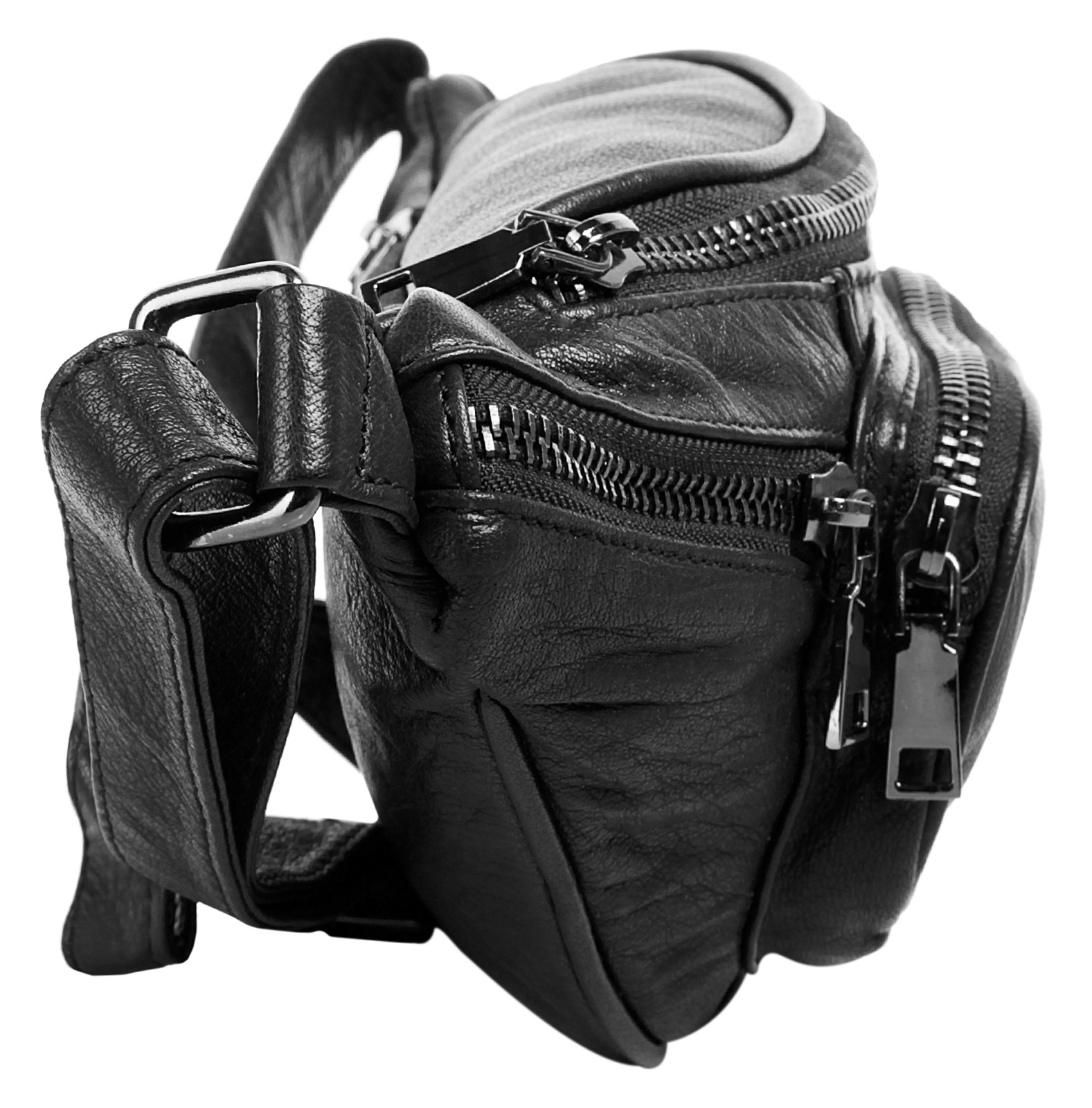 forty° Gürteltasche, echt Leder