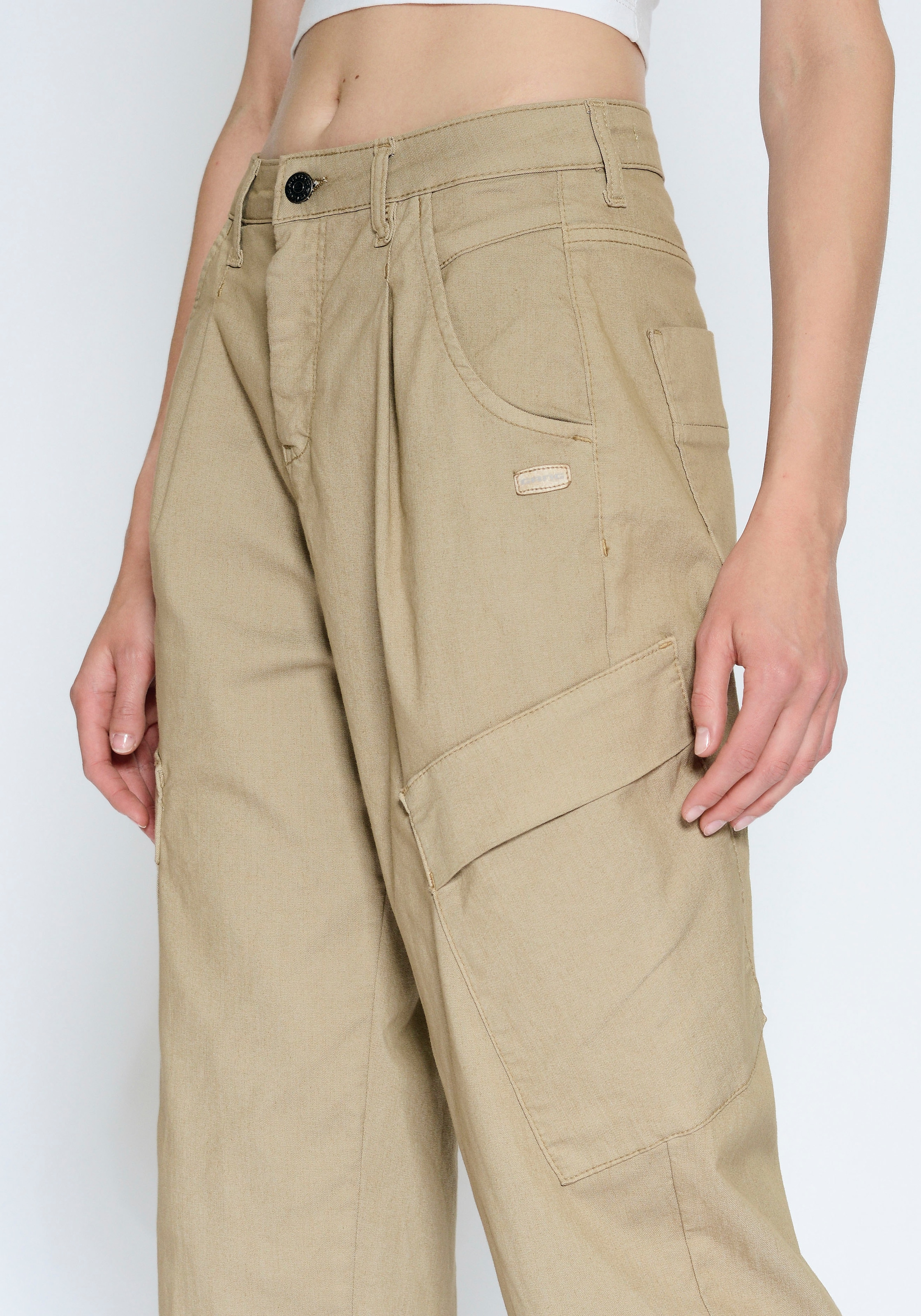 GANG Cargohose »94SILVIA JOGGO«, im Balloon Fit