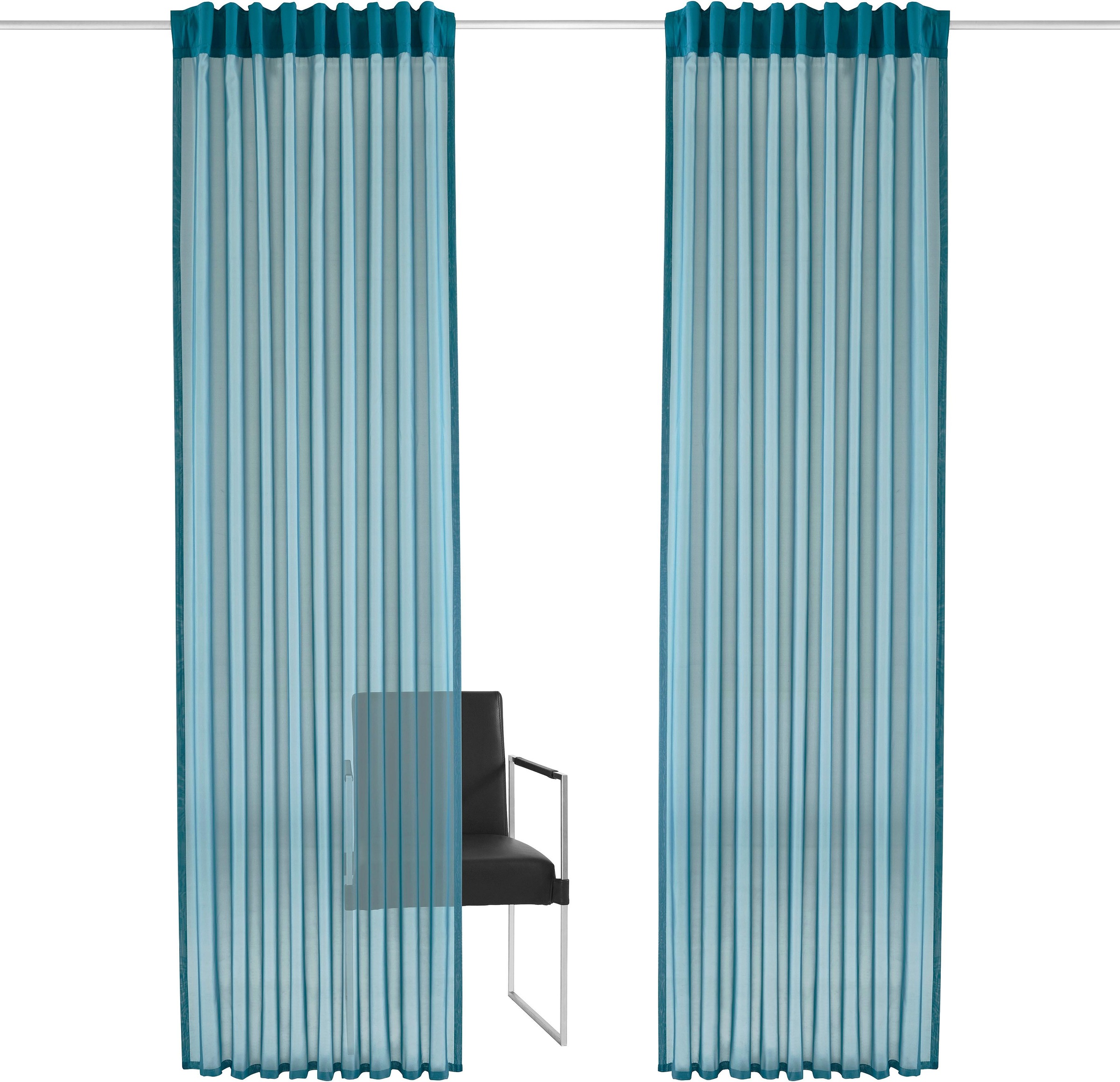 OTTO home Gardine "Ari" Multifunktionsband 1 Stk. tlg. Bestseller mit 4,5-S günstig online kaufen