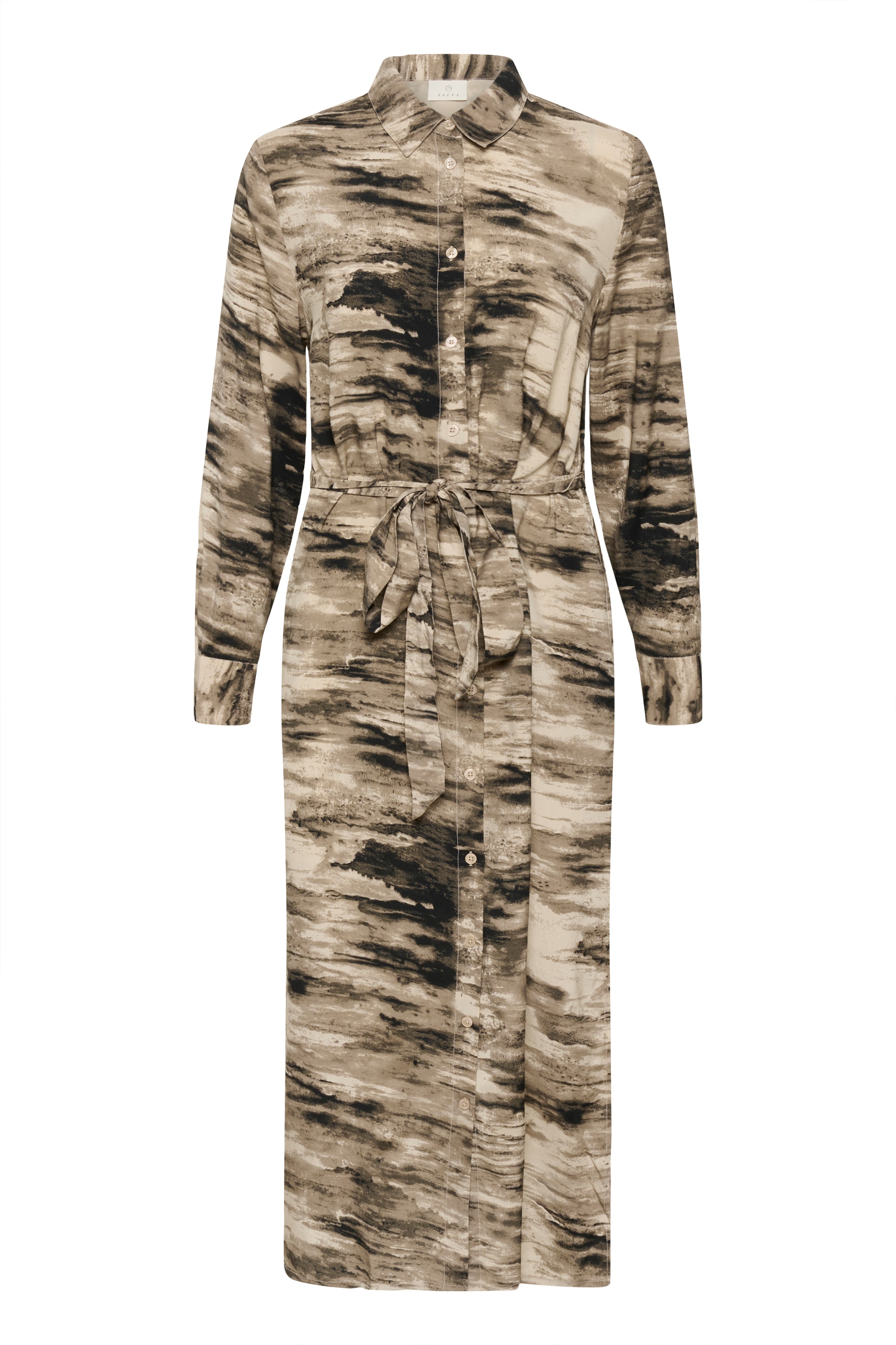 KAFFE Midikleid "Damen Kleid KAkeri"