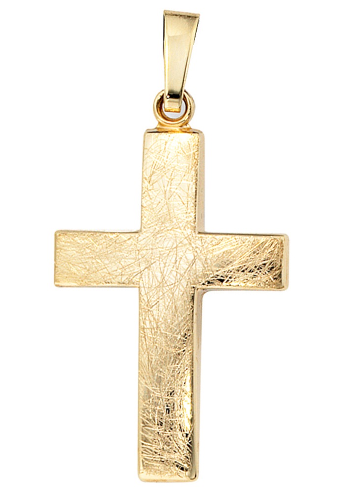 333 | Kreuzanhänger online bestellen BAUR Kreuz«, JOBO »Anhänger Gold