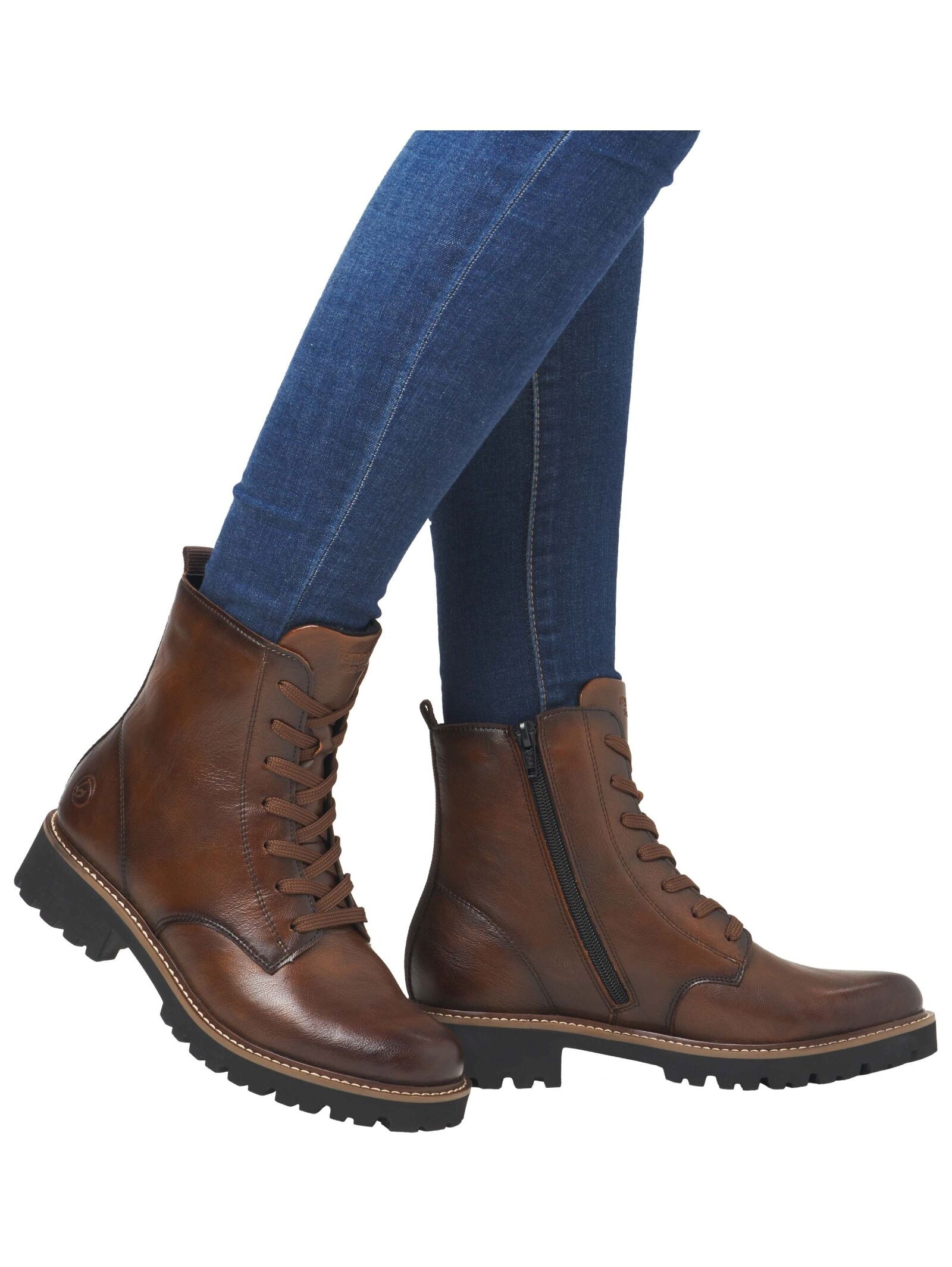 Remonte Schnürstiefelette »Remonte Stiefelette Glattleder«