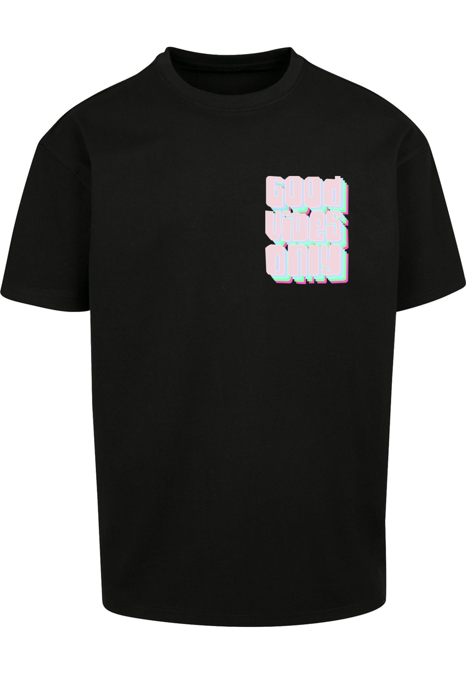 2Y Studios T-Shirt "2Y Studios Herren Good Vibes Only Oversize Tee 2" 1 Stk.