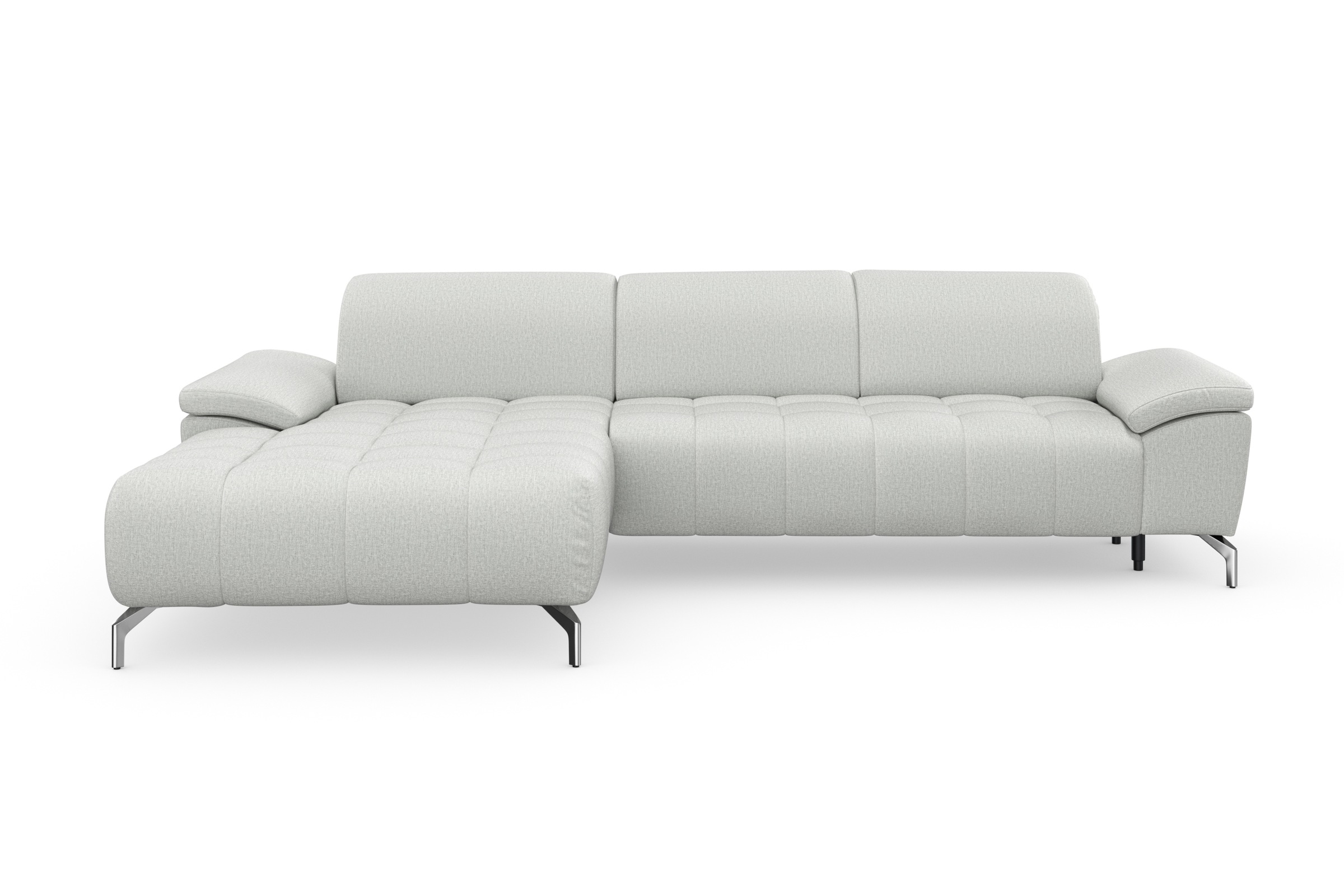 sit&more Ecksofa "Cool L-Form", wahlweise mit Kopfteilverstellung und Vorzi günstig online kaufen