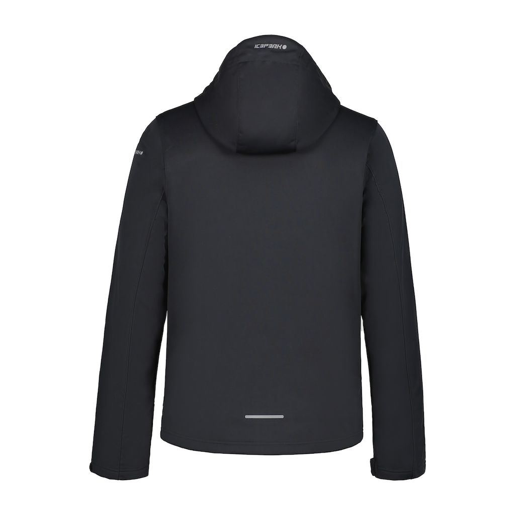 Icepeak Softshelljacke »H SOFTSHELLJACKE BIGGS«, mit Kapuze