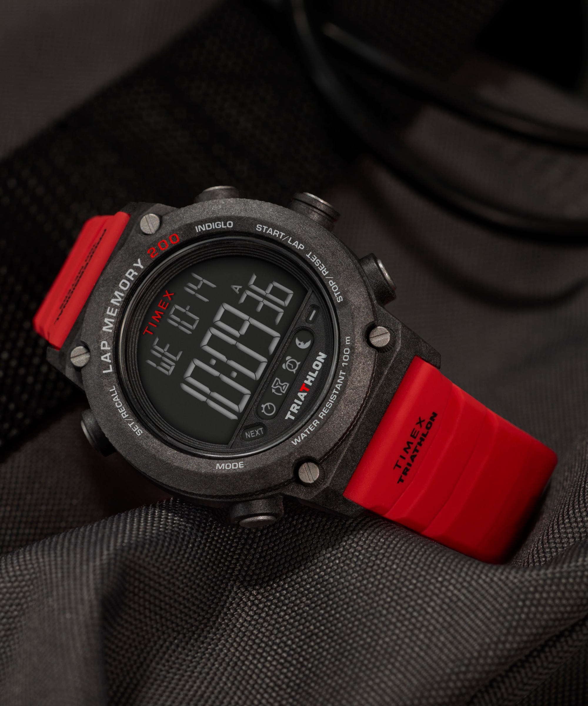 Timex Chronograph »ADRENALINE« Quarzuhr, Armbanduhr, Herrenuhr, Silikonarmband, Stoppfunktion, Timer