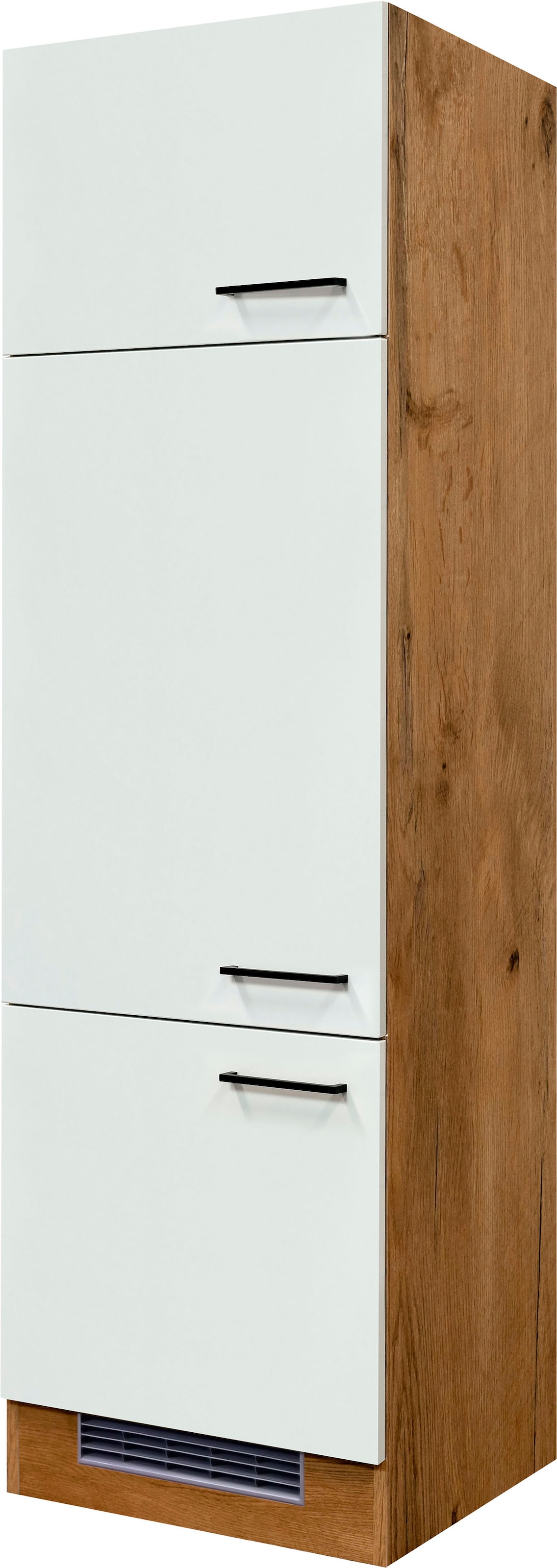 Küche »Vintea«, 60 cm breit, 200 cm hoch, inklusive Kühlschrank
