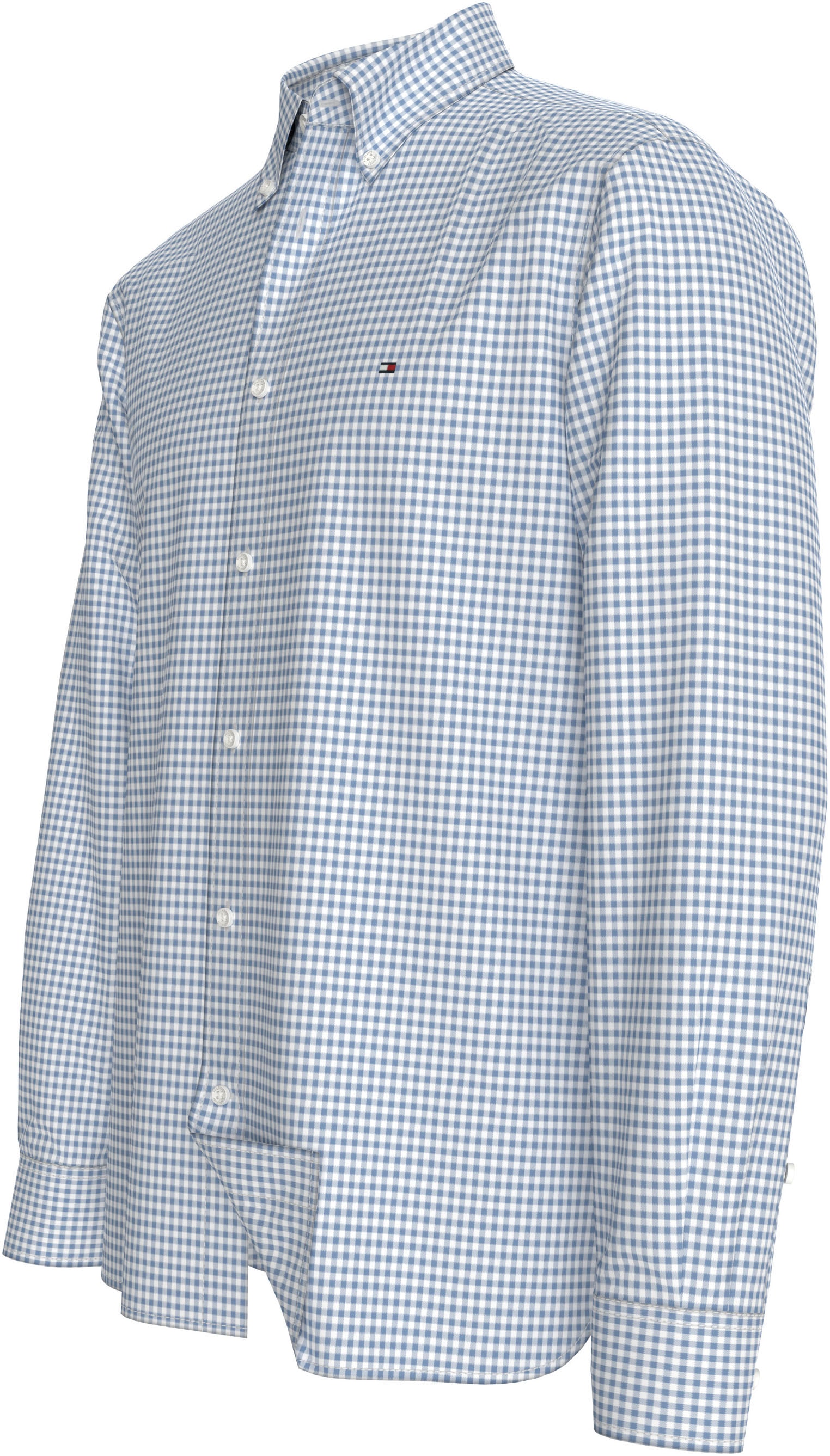 Tommy Hilfiger Langarmhemd »HERITAGE OXFORD GINGHAM RF SHIRT«, mit modischem Klein-Karomuster