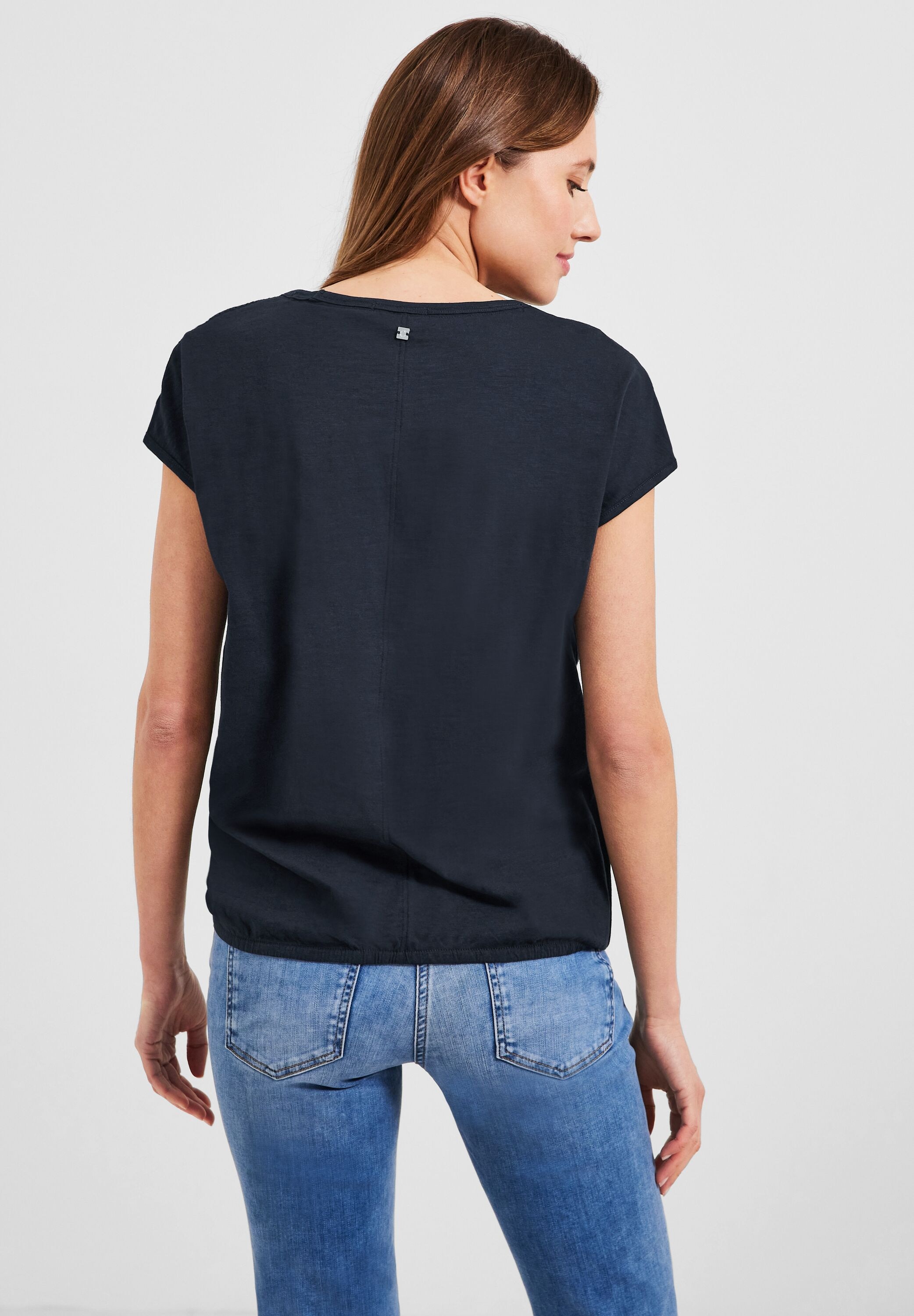 Black Friday Cecil T-Shirt, in Unifarbe | BAUR