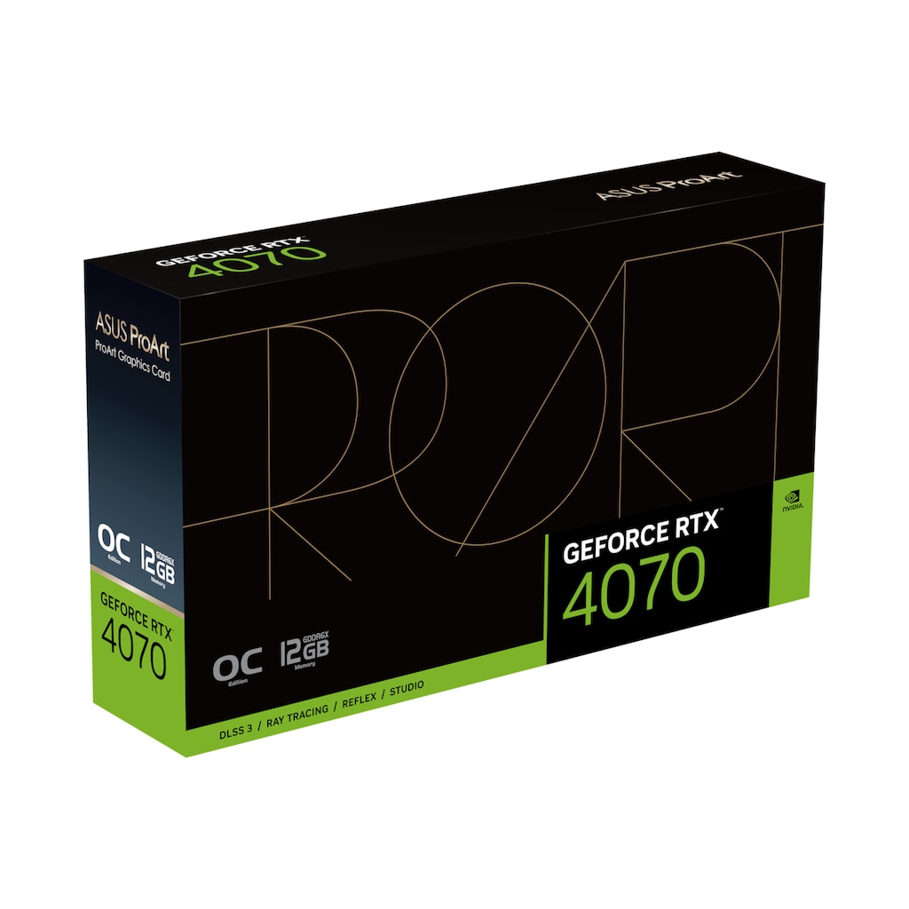 Asus Grafikkarte »PROART-RTX4070-O12G«, 12 GB, GDDR6X