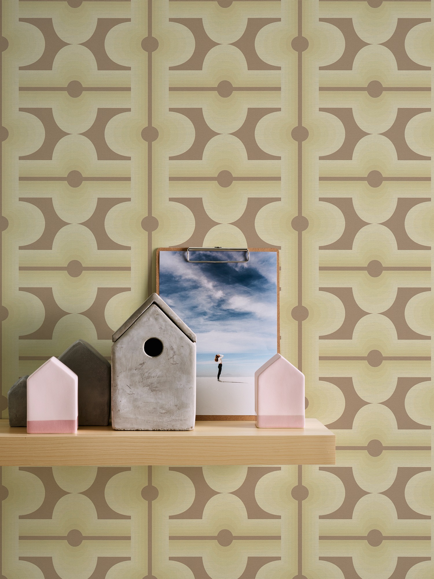 A.S. Création Vliestapete »Retro Chic 3D-Tapete Mustertapete Vintage 3D«, matt, Vliestapete Kacheln für Schlafzimmer Küche Wohnzimmer 3D Design modern