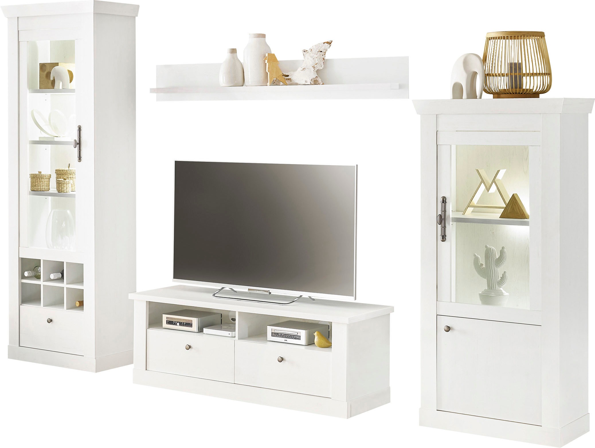 Home affaire Wohnwand "RAVENNA" 4 Stk. tlg. günstig online kaufen