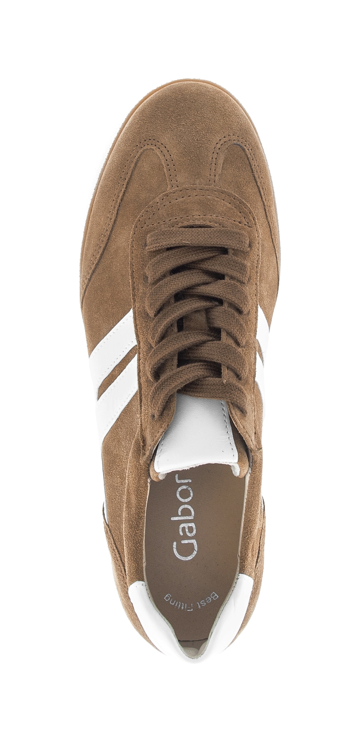 Gabor Sneaker  Freizeitschuh, Halbschuh, Schnürschuh mit gepolstertem Schaftrand